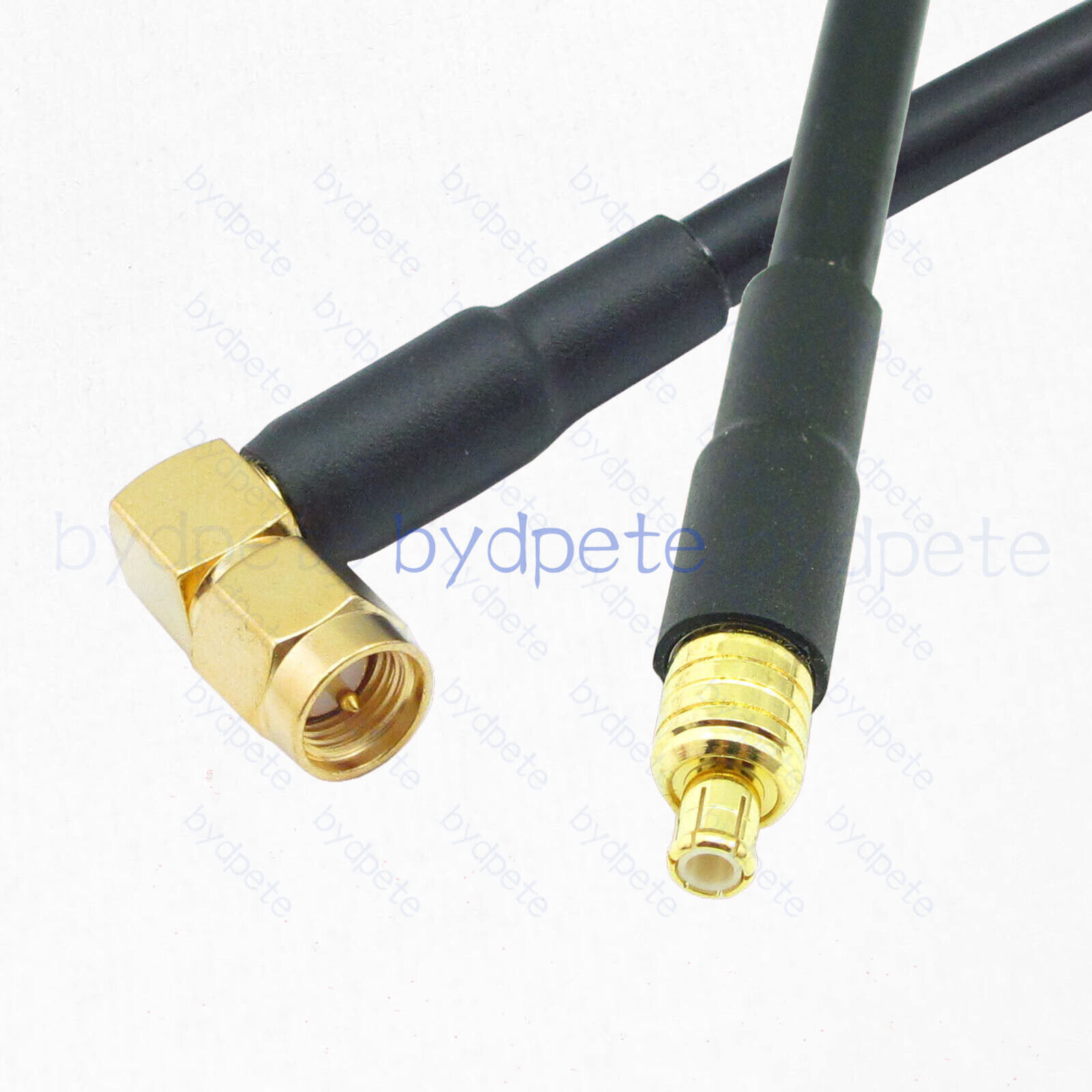 MCX Male to SMA Male plug Right Angle 90 Degree RG58 Cable Kable Coaxial 50ohms bydpete BYDC211MCX58R2