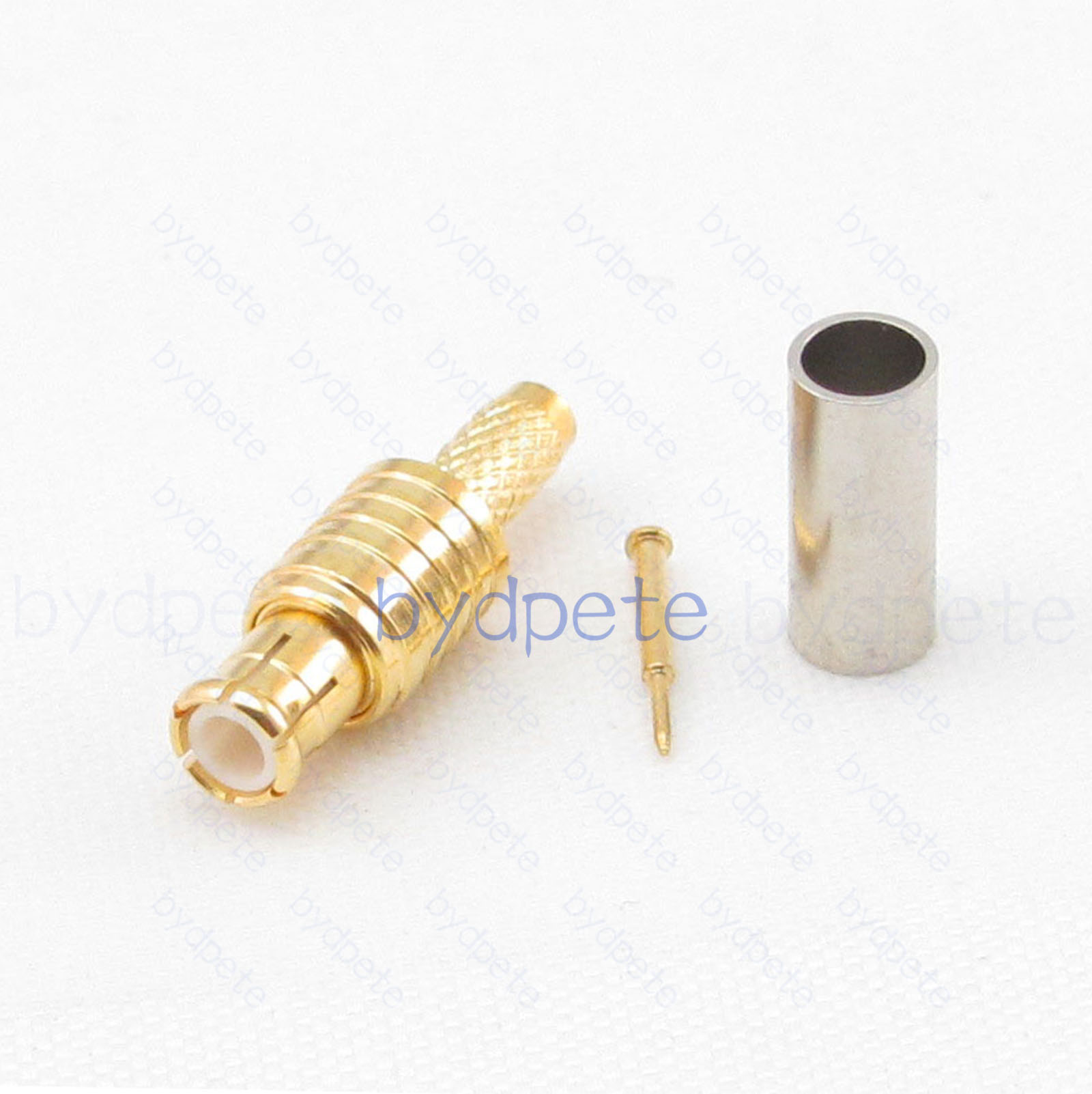 MCX male plug Connector Coaxial crimp for RG316 RG174 RG179 cable 50 ohm Coax bydpete