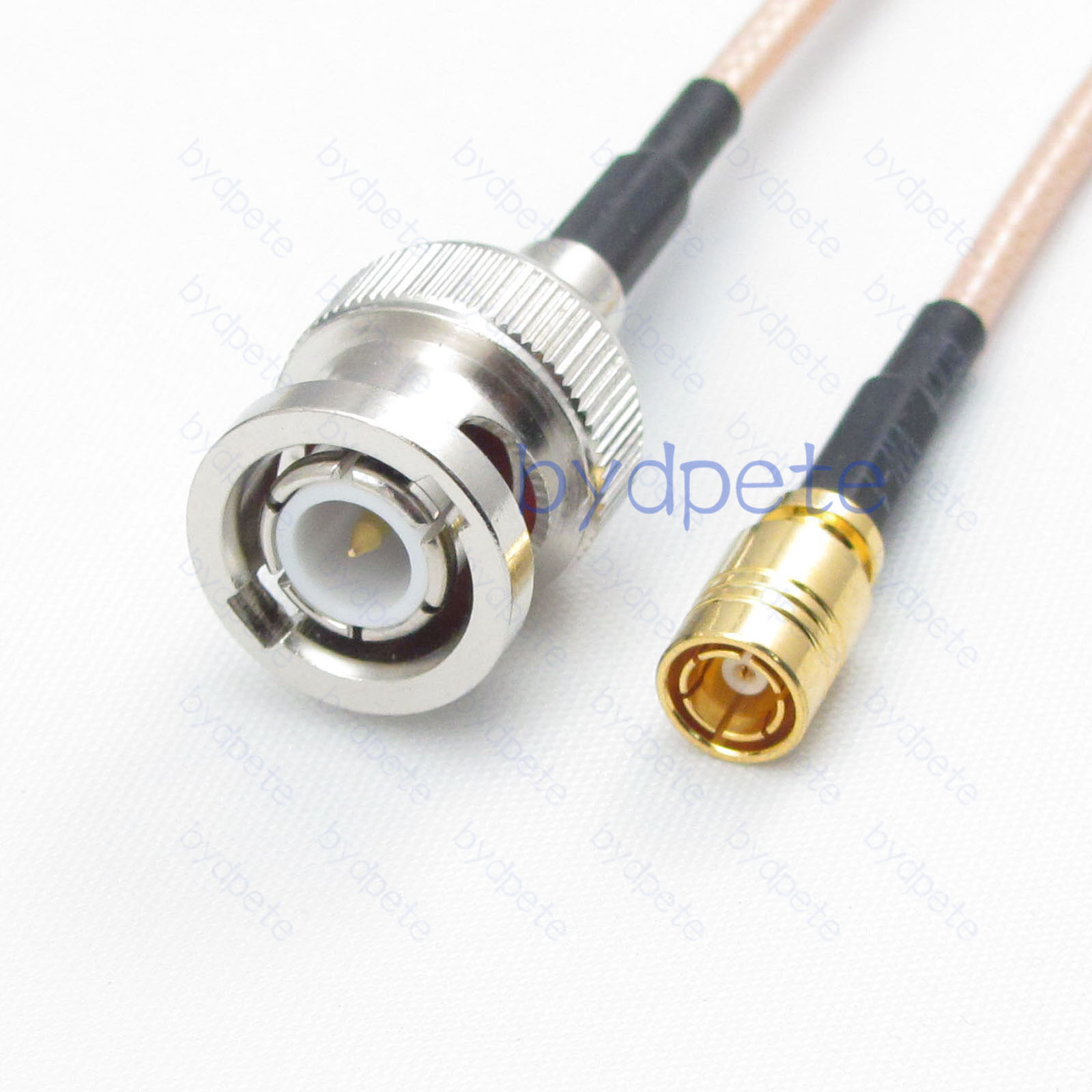 SMB female to BNC male plug RG-316 RG316 cable coaxial pigtail coax kable 50ohm BYDC292SMB316 SMB-BNC