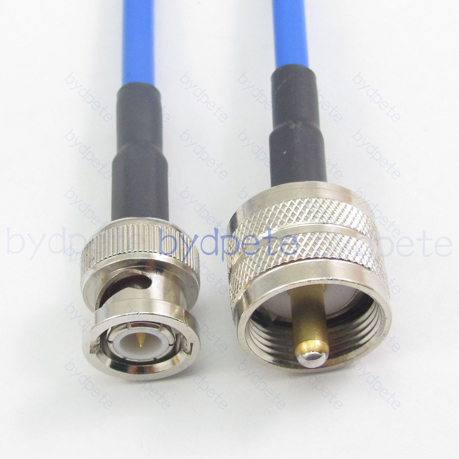 BNC male plug to PL259 UHF male plug RG402 RG141 Semi Flexible Rigid Low Loss Cable Coaxial Kable 50ohm BYDC072BNC402 BNC-RG402