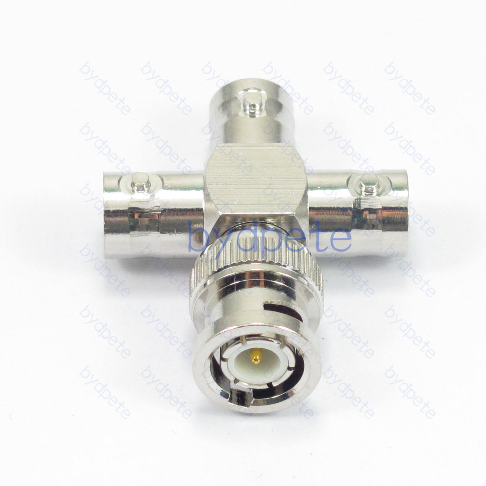 +type 1One BNC Male Jack to 3 BNC Female jack Straight RF Connector Adapter bydpete BYDB070BNC+