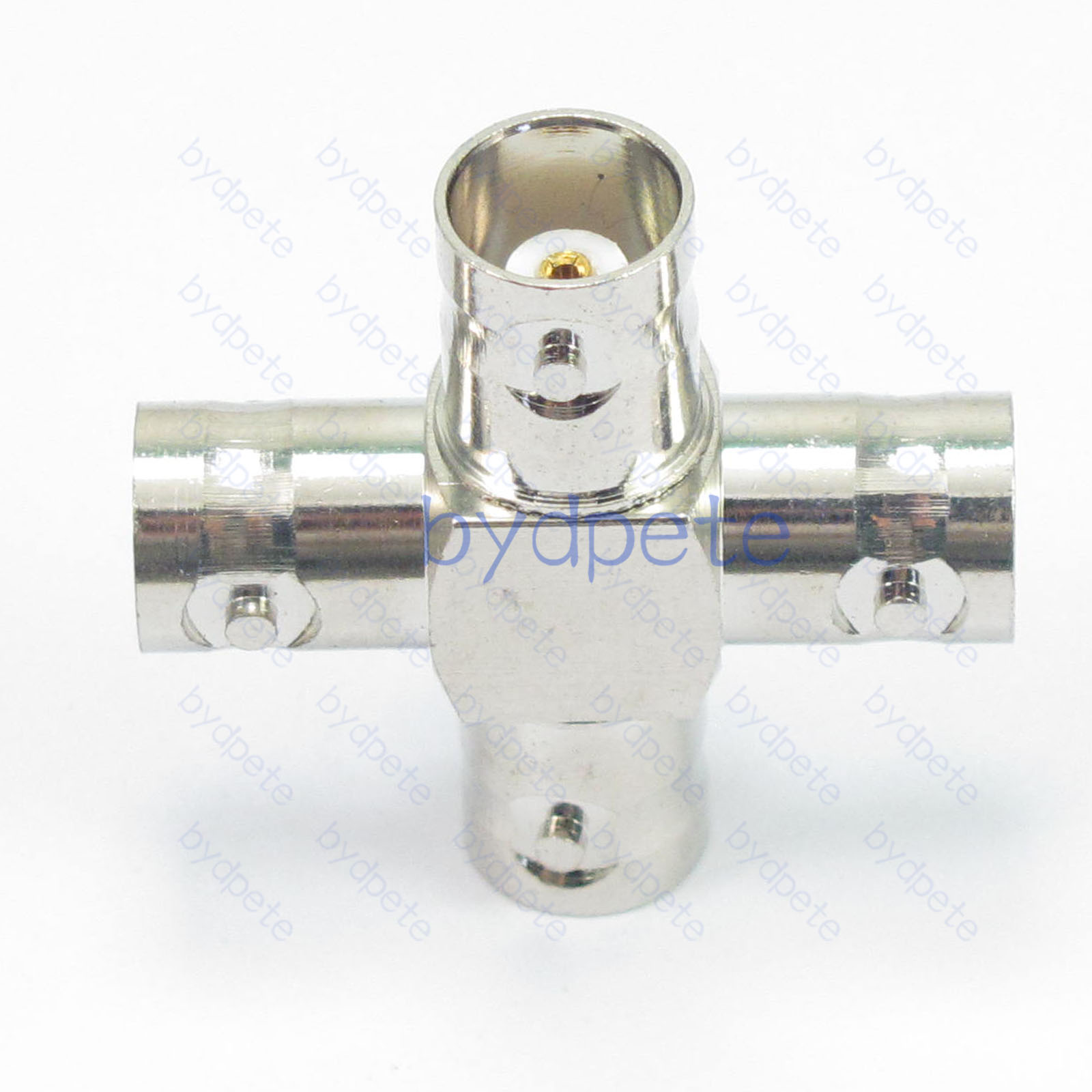 +type 1One BNC Female Jack to 3 BNC Female jack Straight RF Connector Adapter bydpete BYDB071BNC+
