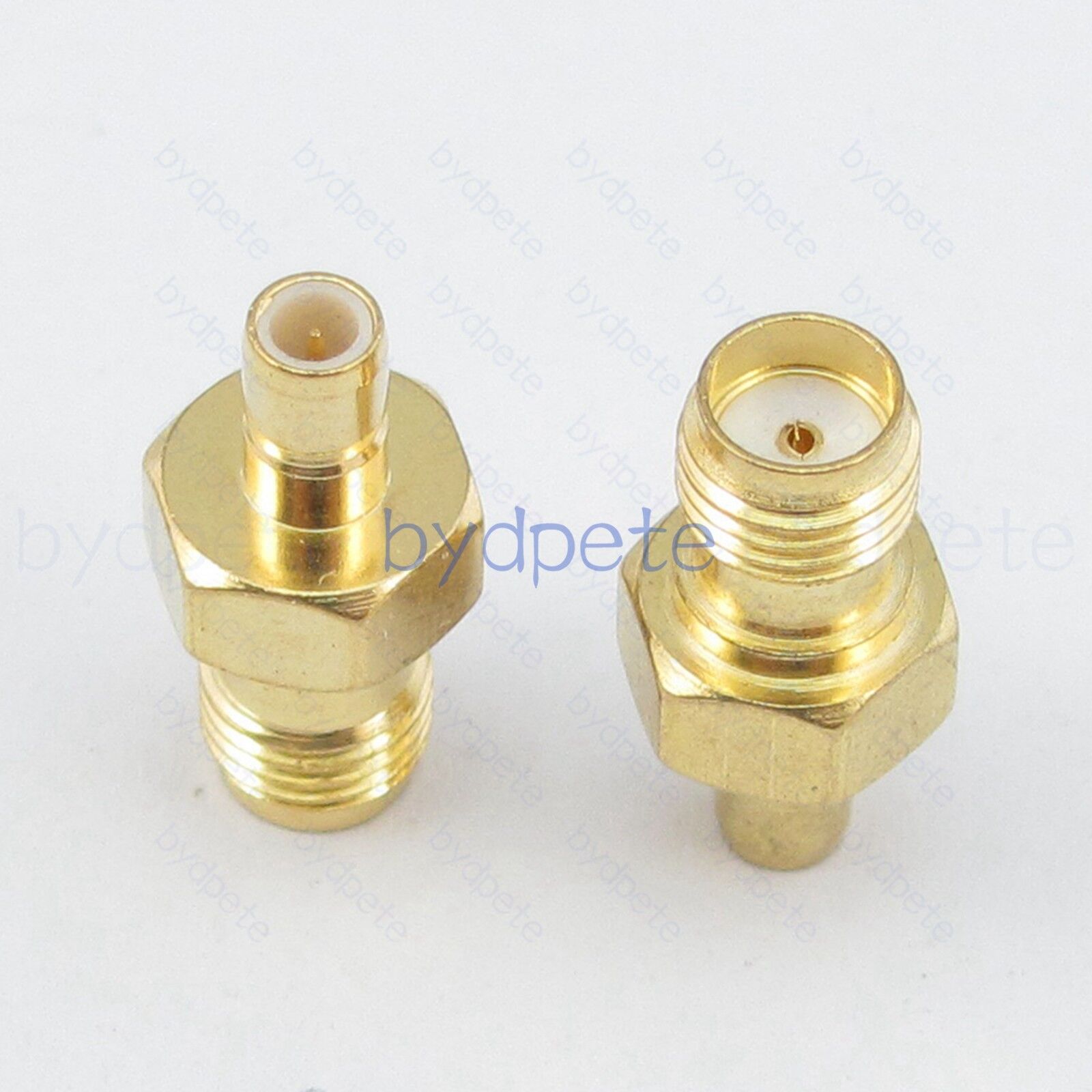 SMB Male Plug to SMA Female Jack Straight RF Connector Adapter bydpete BYDB272SMB
