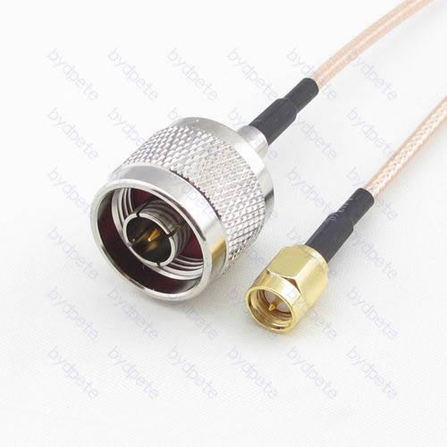 N-Type male to SMA male plug RG-316 RG316 cable coaxial pigtail coax kable 50ohms BYDC021N316 N-SMA