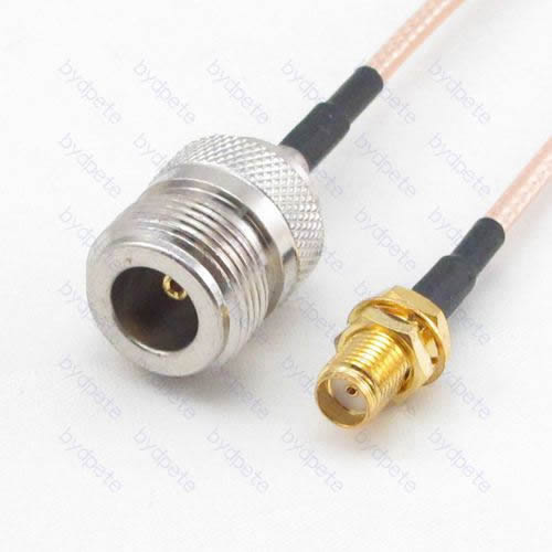 N female to SMA female jack RG-316 RG316 cable coaxial pigtail coax kable 50ohms BYDC026N3161 N-SMA