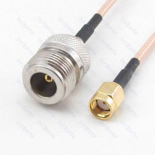 N female to RP-SMA male Reverse Polarity RG-316 RG316 cable coaxial pigtail coax kable 50ohms BYDC027N3161 N-SMA