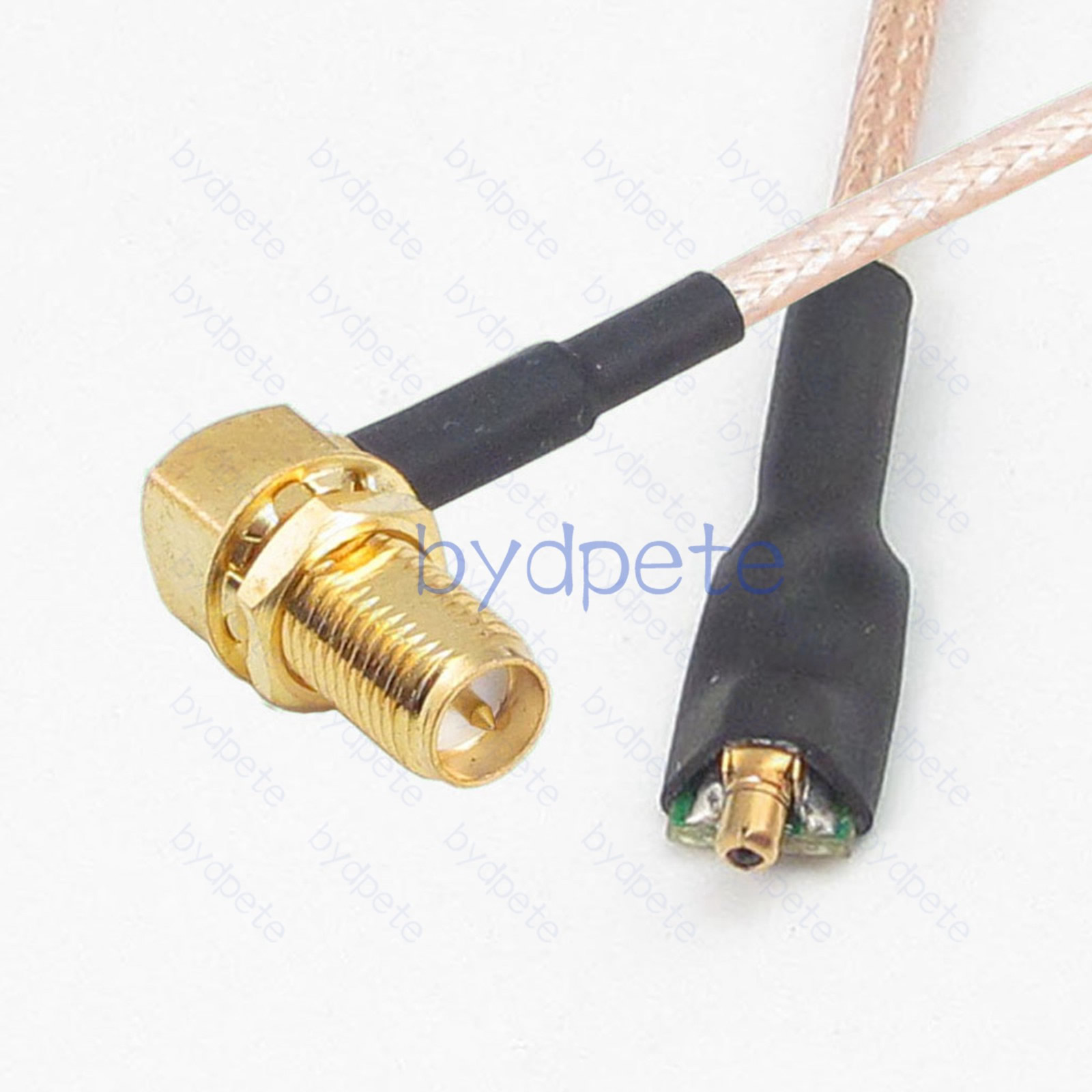 CRC9 female to RP-SMA female 90 degree Reverse Polarity RG-316 RG316 cable coaxial pigtail coax kable 50ohm BYDC178CRC9316R2 CRC9-SMA
