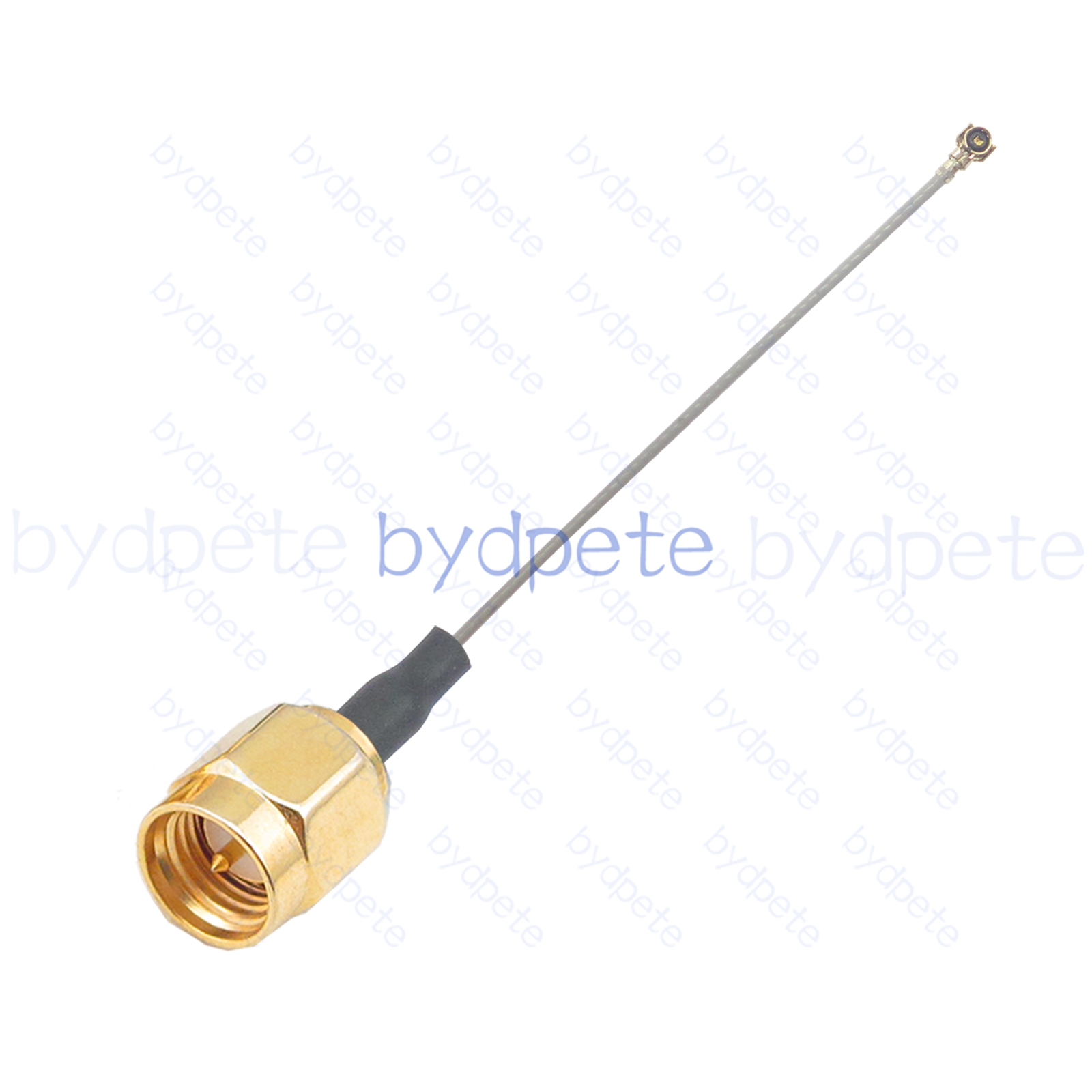 BPC251MHF5RF081 IPX5 MHF5 to SMA Male Plug RF0.81 Coaxial Cable Koax Kable Micro Coax Pigtail Jumper