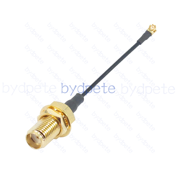 BPC2524UFL137C11 IPX UFL u.FL to SMA Female panel=3mm RF1.37 Coaxial Cable Koax Kable Micro Coax Pigtail Jumper
