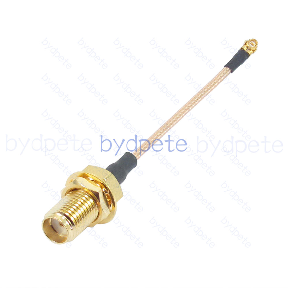 BPC2524UFL178C11 IPX UFL u.FL to SMA Female Panel=3mm RF1.78 Coaxial Cable Koax Kable Micro Coax Pigtail Jumper