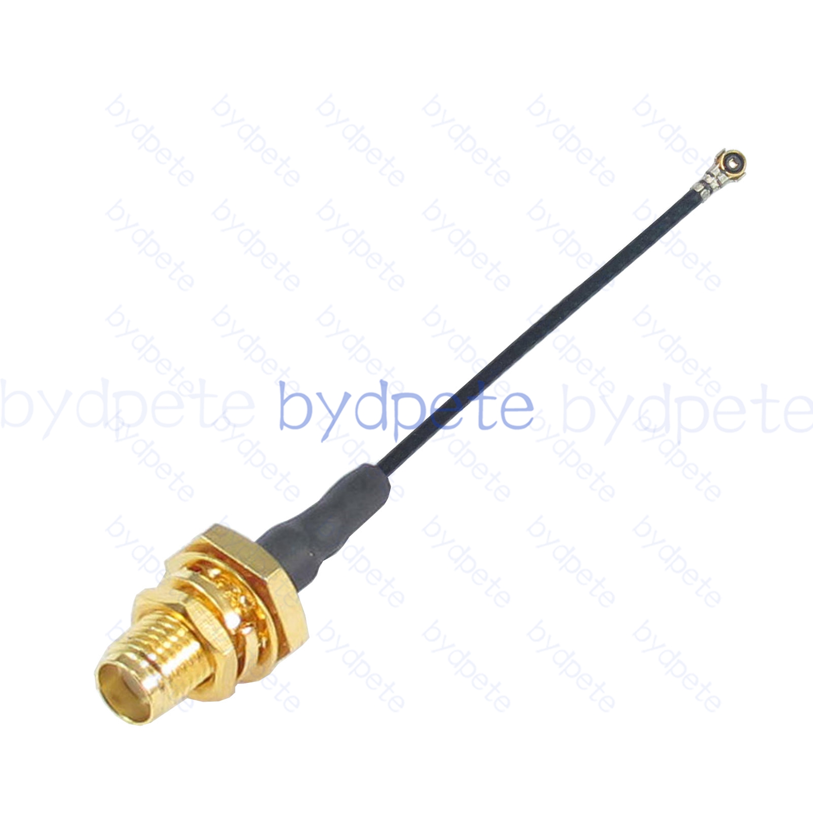 BPC2524WFL113B11 IPX4 WFL W.FL MHF4 to SMA Female Bulkhead Waterproof HEX=10mm RF1.13 Coaxial Cable Koax Kable Micro Coax Pigtail Jumper
