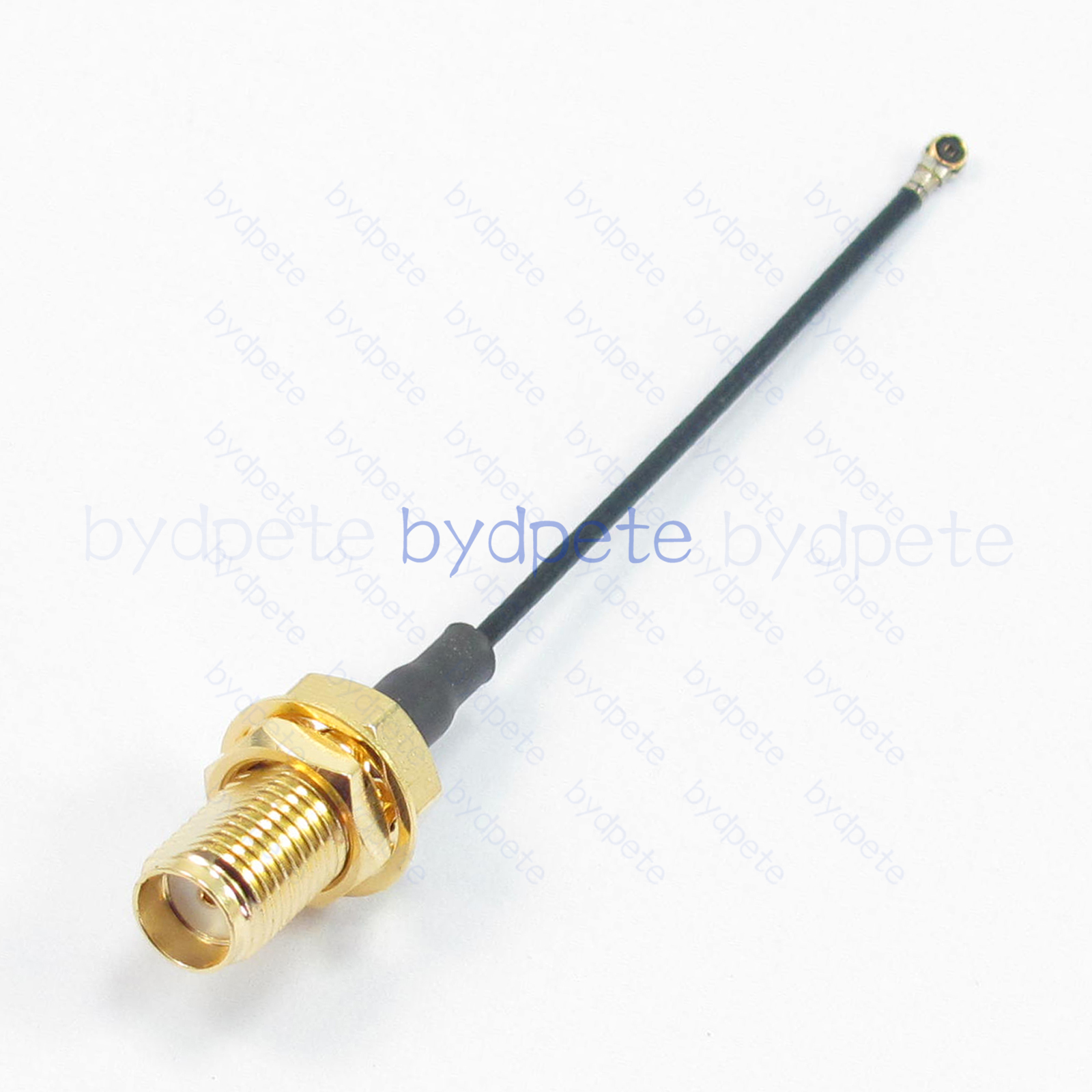 BPC2524WFL113C21 IPX4 WFL W.FL MHF4 to SMA Female Panel=3mm RF1.13 Coaxial Cable Koax Kable Micro Coax Pigtail Jumper