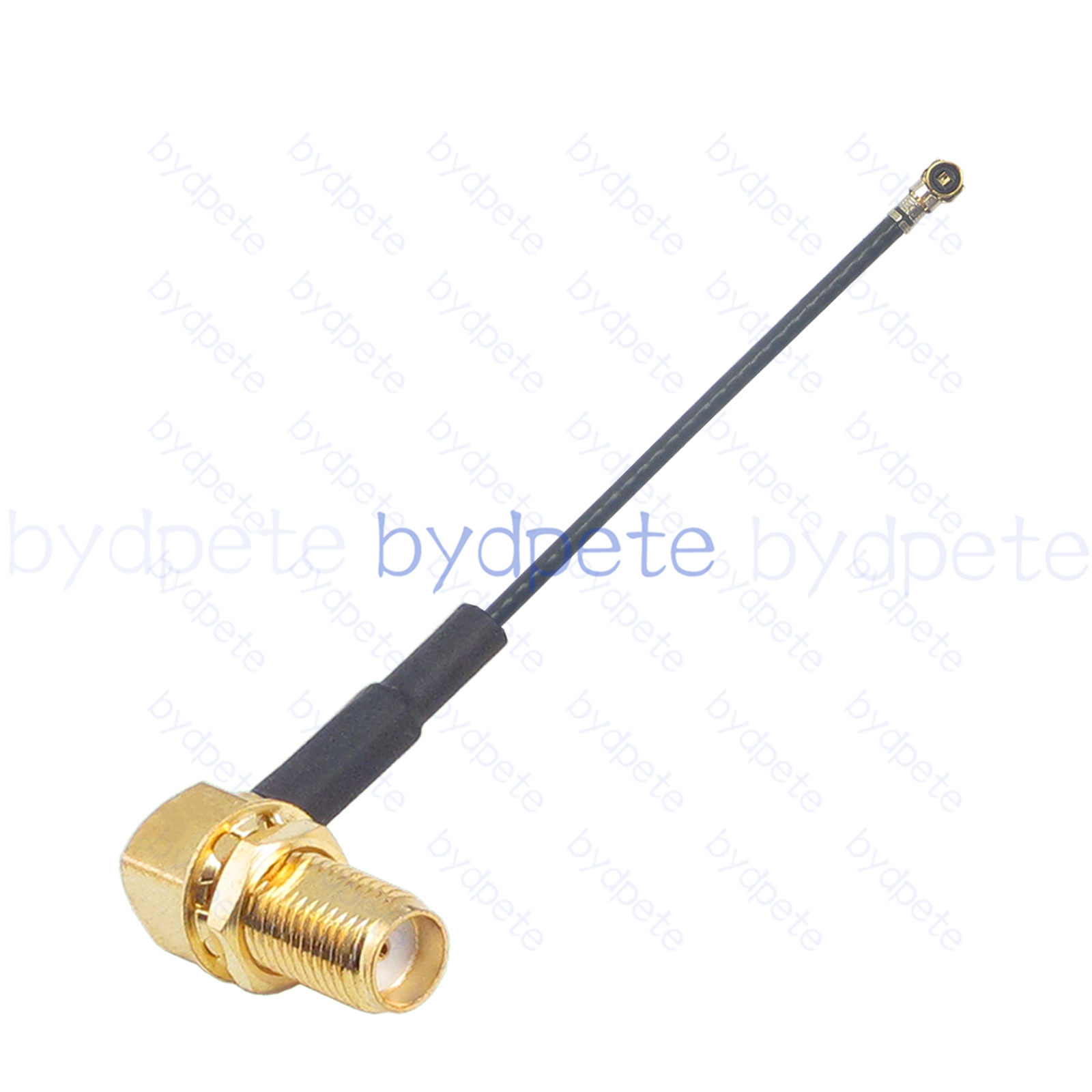 BPC2524WFL113E41 IPX4 WFL W.FL MHF4 to SMA Female Reight Angle 90Degree RF1.13 Coaxial Cable Koax Kable Micro Coax Pigtail Jumper