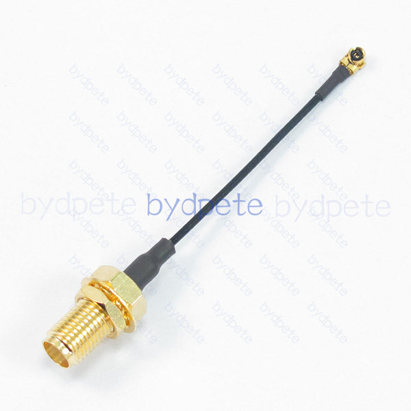 BPC2524UFL113C11 IPX UFL u.FL to SMA Female Panel=3mm RF1.13 Coaxial Cable Koax Kable Micro Coax Pigtail Jumper