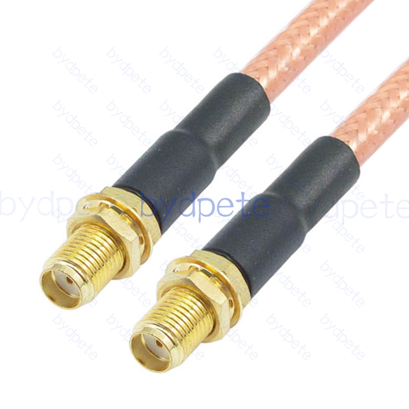 BPC002SMA142 SMA Female Jack to SMA Female Jack RG-142 Coaxial Cable SMA Cable RG142 Assembly Coax Pigtial Jumper