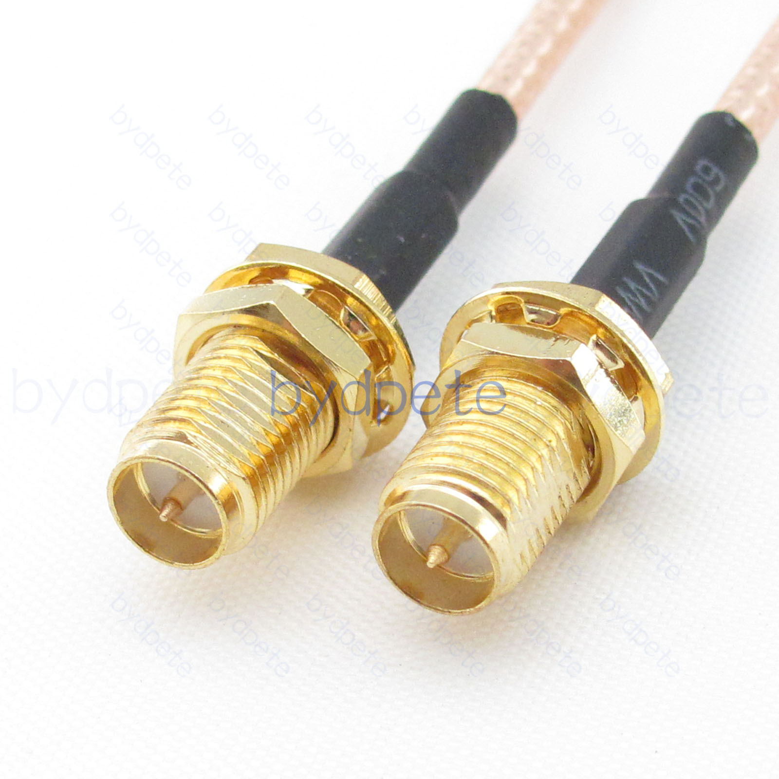 BPC004SMA316 RPSMA Female Jack to RPSMA Female Jack Reverse polarity RG-316 Coaxial Cable RPSMA Female Cable RG316 Assembly Coax Pigtial Jumper Cables