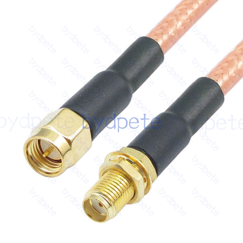 BPC005SMA142 SMA Male Plug to SMA Female Jack RG-142 Coaxial Cable SMA Cable RG142 Assembly Coax Pigtial Jumper