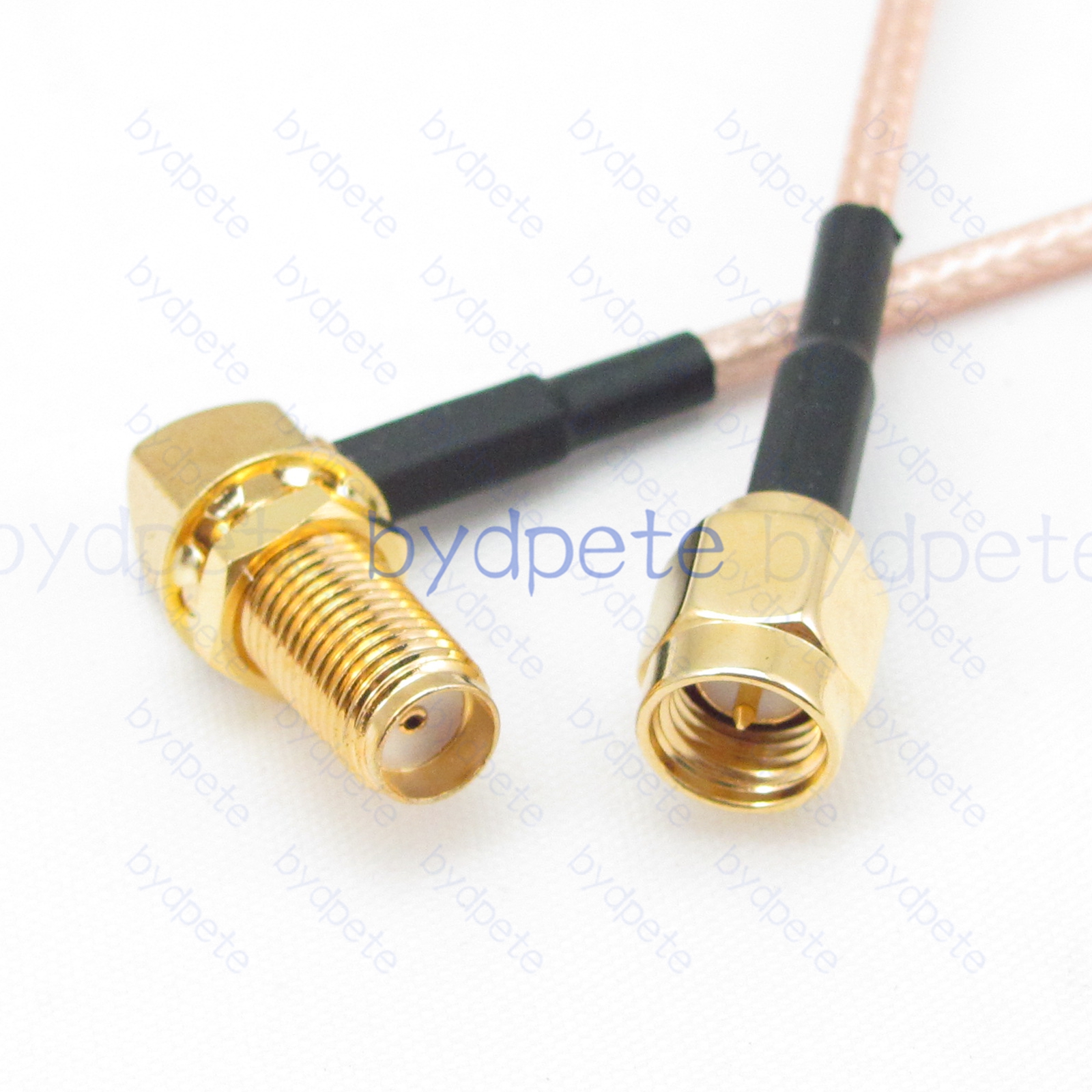 BPC005SMA316R2 SMA Male Plug to SMA Female Right Angle 90Degree jack RG-316 Coaxial Cable SMA Cable RG316 Assembly Coax Pigtial Jumper Cables
