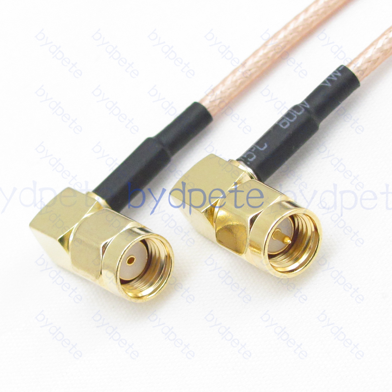 BPC006SMA316RR SMA Male Right Angle 90Degree Plug to RPSMA Male Right Angle 90Degree Reverse Polarity RG-316 Coaxial Cable SMA Cable RG316 Assembly Coax Pigtial Jumper