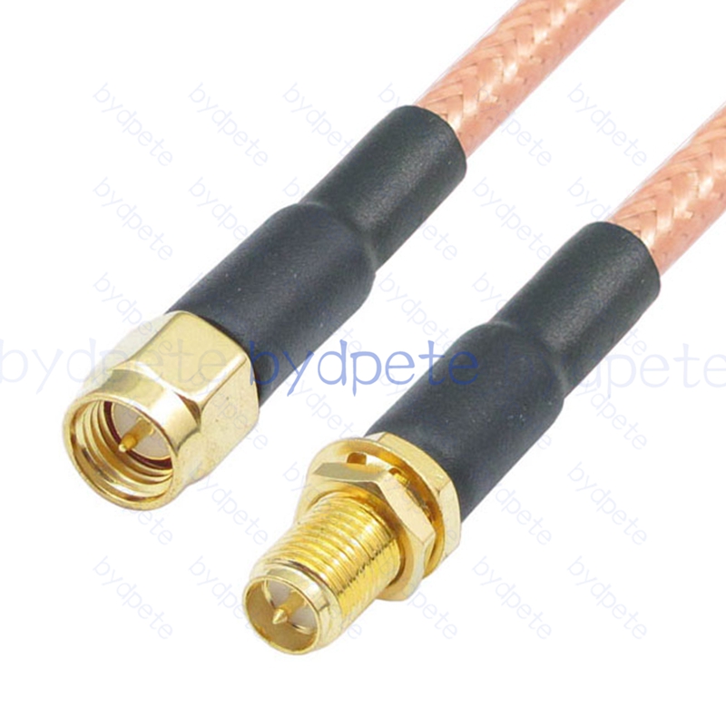 BPC007SMA142 SMA Male Plug to RPSMA Female Reverse Polarity Jack RG-142 Coaxial Cable SMA Cable RG142 Assembly Coax Pigtial Jumper