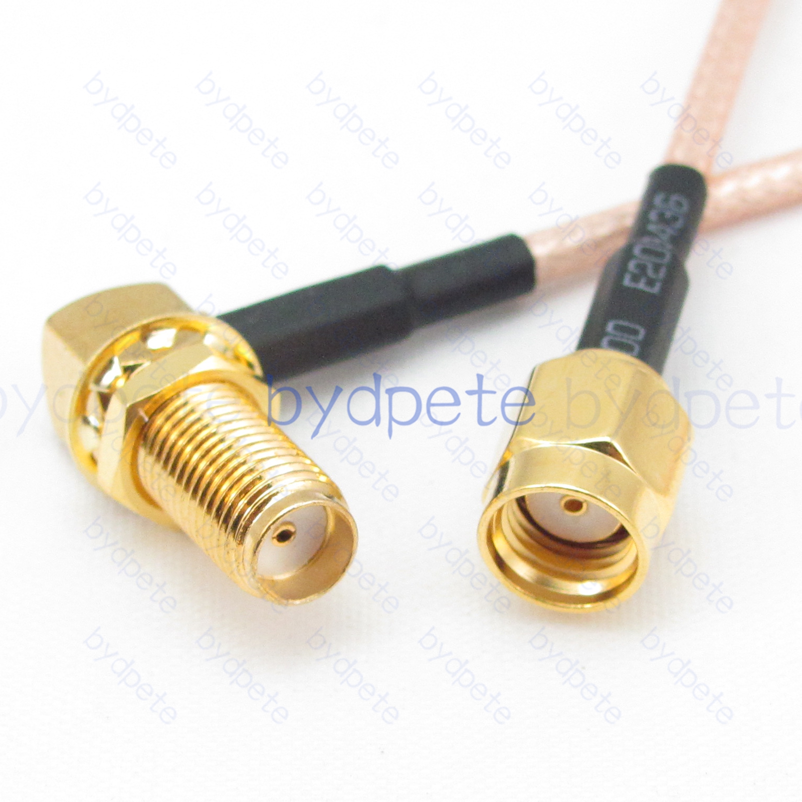 BPC008SMA316R2 RPSMA Male Reverse Polarity Plug to SMA Female Right Angle 90Degree jack RG-316 Coaxial Cable SMA Cable RG316 Assembly Coax Pigtial Jumper Cables