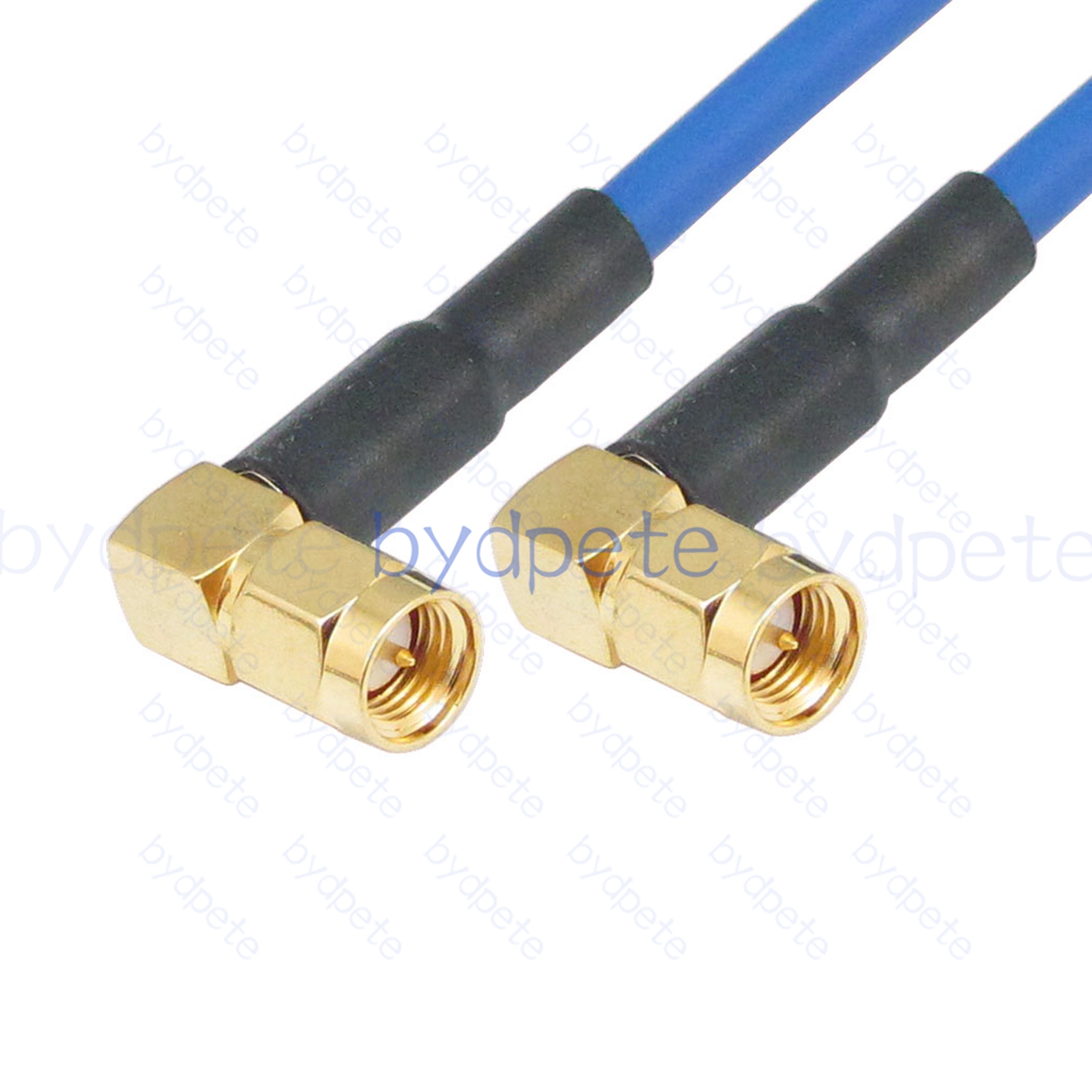 BPC011SMA402BRR SMA Male Right Angle 90Degree Plug to SMA Male Right Angle 90Degree RG-402 Coaxial Cable SMA Cable RG402B Assembly Coax Semi Rigid Flexible Low Loss Cable