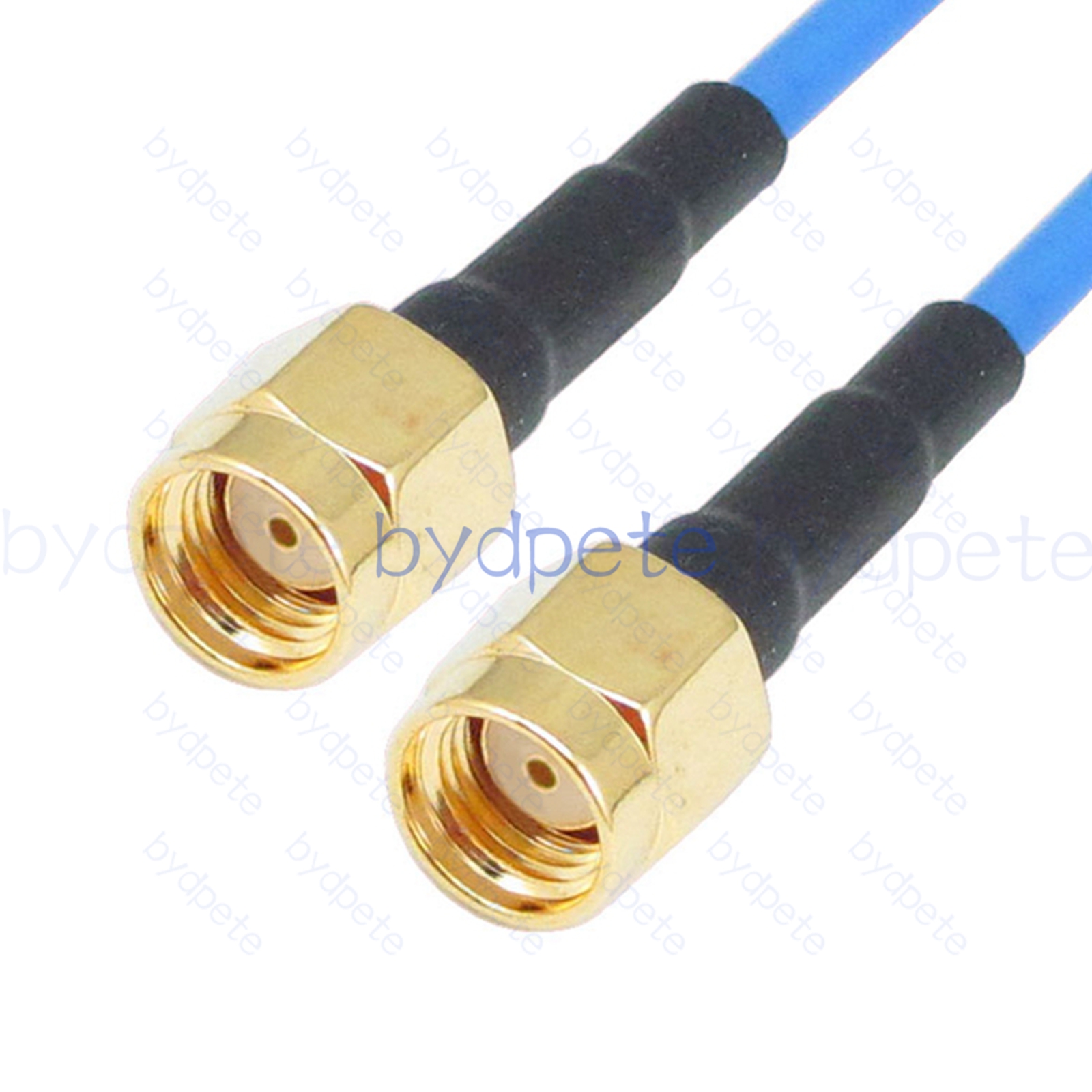 BPC013SMA405B RPSMA Male Plug to RPSMA Male Reverse Polarity RG-405 Coaxial Cable SMA Cable RG405B Assembly Coax Semi Rigid Flexible Low Loss Cable