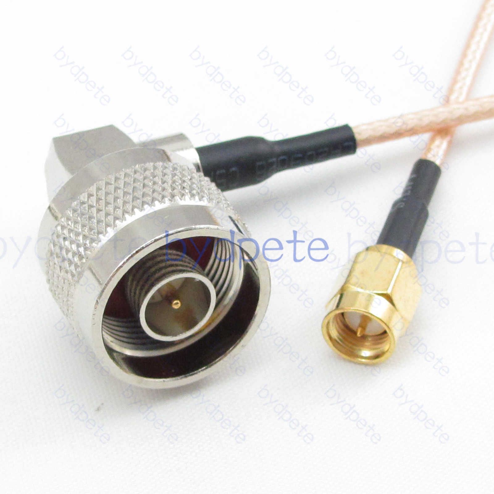 BPC021N316R1 N-Type Male Right Angle 90Degree Plug to SMA Male RG-316 Coaxial Cable N-Type Cable RG316 Assembly Coax Pigtial Jumper