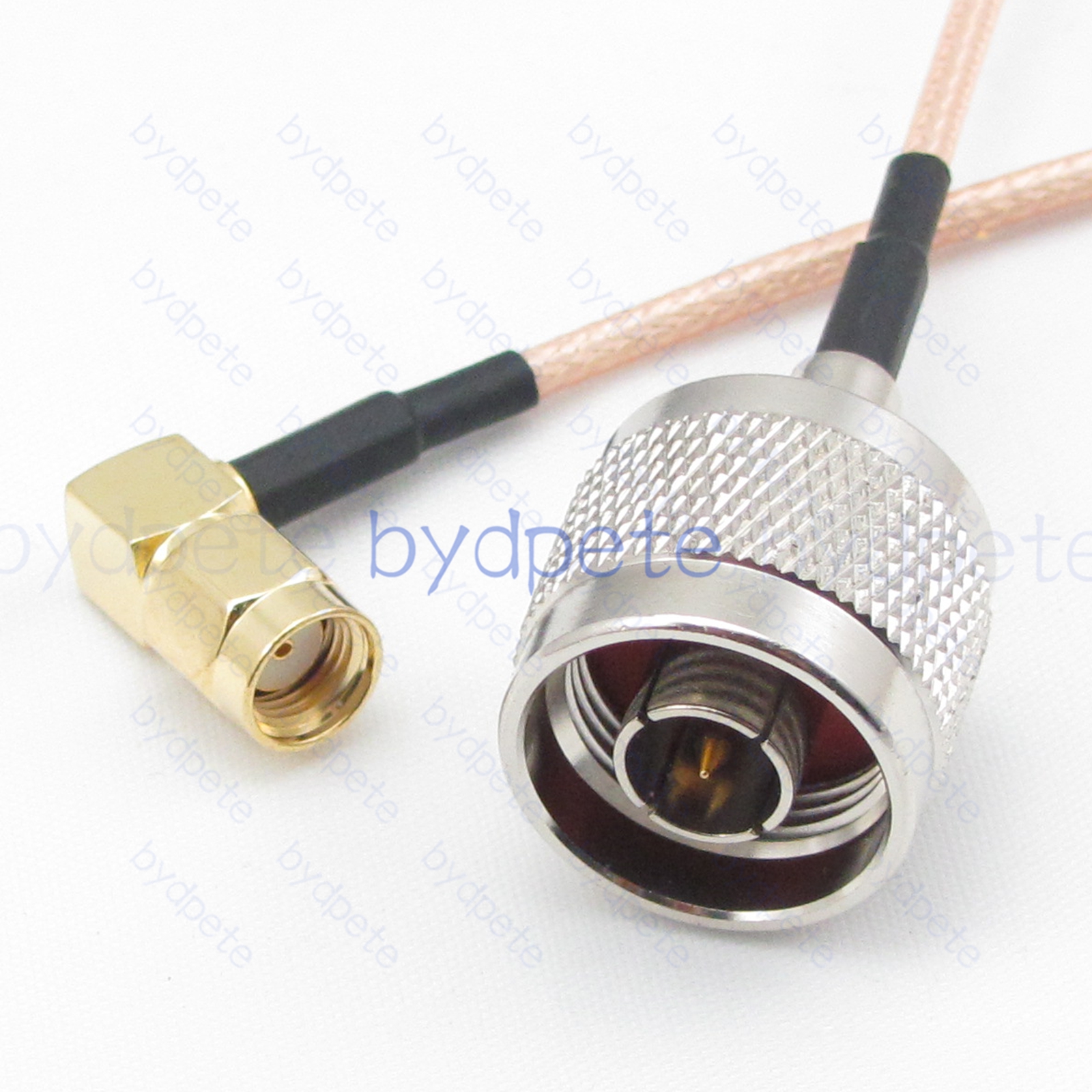 BPC023N316R2 N-Type Male Plug to RPSMA Male Right Angle 90Degree Reverse Polarity Plug RG-316 Coaxial Cable N-Type Cable RG316 Assembly Coax Pigtial Jumper