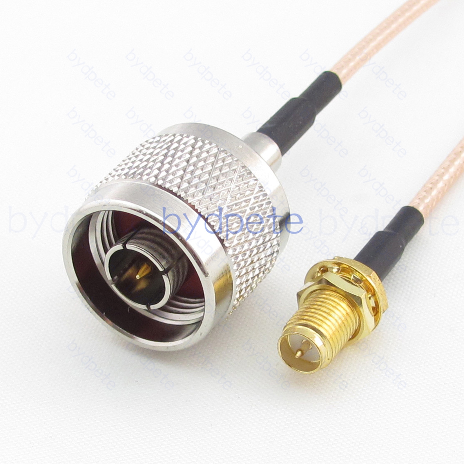 BPC024N316 N-Type Male Plug to RPSMA Female Reverse Polarity Jack RG-316 Coaxial Cable N-Type Cable RG316 Assembly Coax Pigtial Jumper