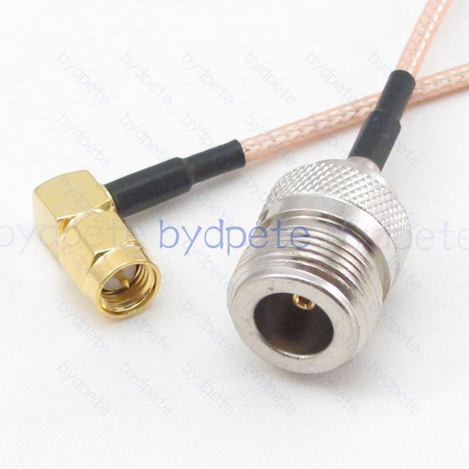 BPC025N316R2 N-Type Female Jack to SMA Male Right Angle 90Degree RG-316 Coaxial Cable N-Type Cable RG316 Assembly Coax Pigtial Jumper