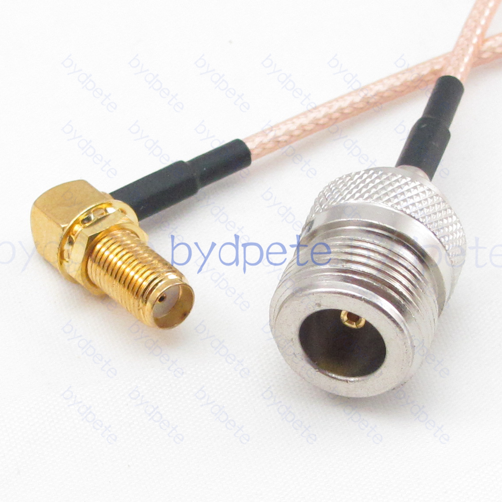 BPC026N316R2 N-Type Female jack to SMA Female Right Angle 90Degree Jack RG-316 Coaxial Cable N-Type Cable RG316 Assembly Coax Pigtial Jumper