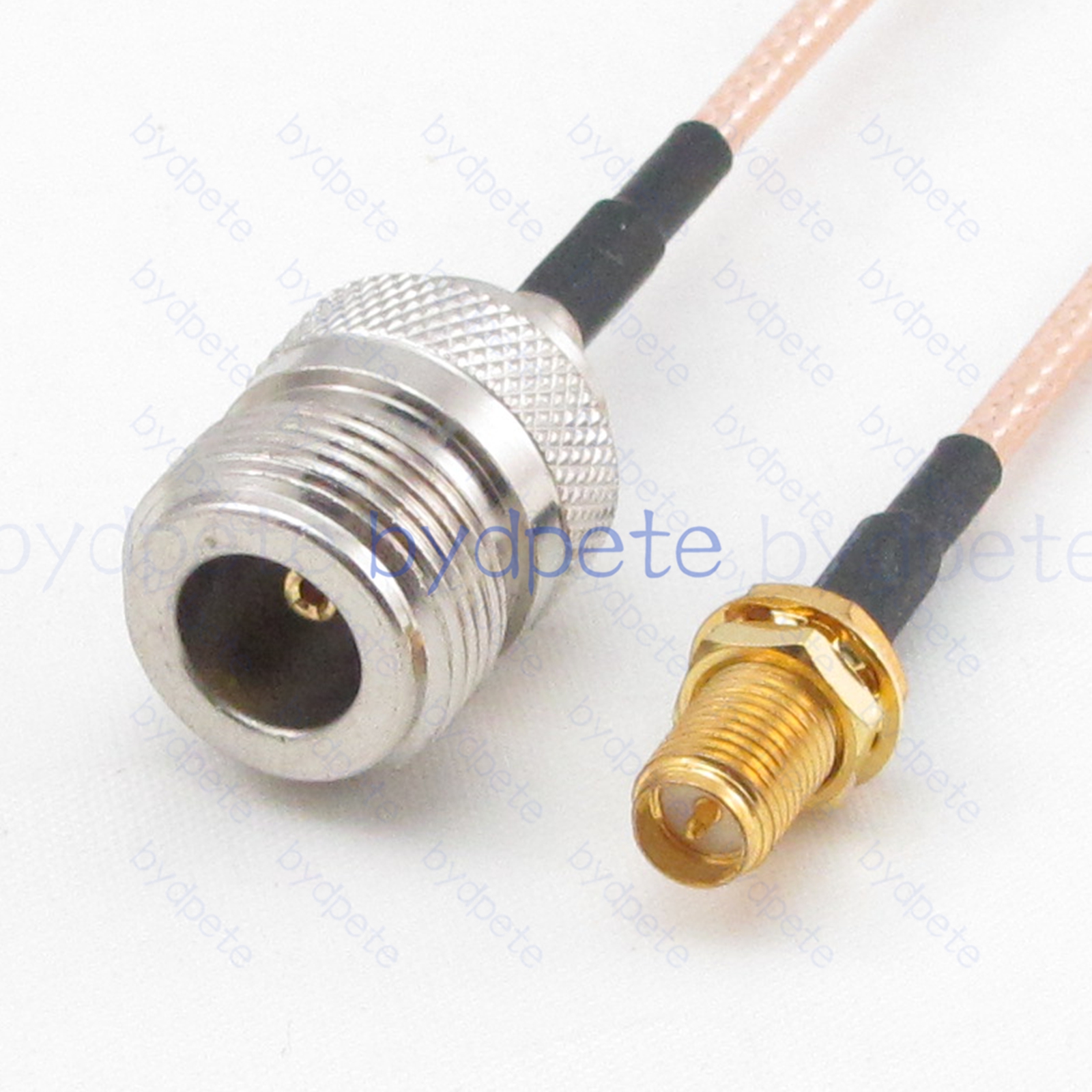 BPC028N316 N-Type Female jack to RPSMA Female Reverse Polarity Jack RG-316 Coaxial Cable N-Type Cable RG316 Assembly Coax Pigtial Jumper