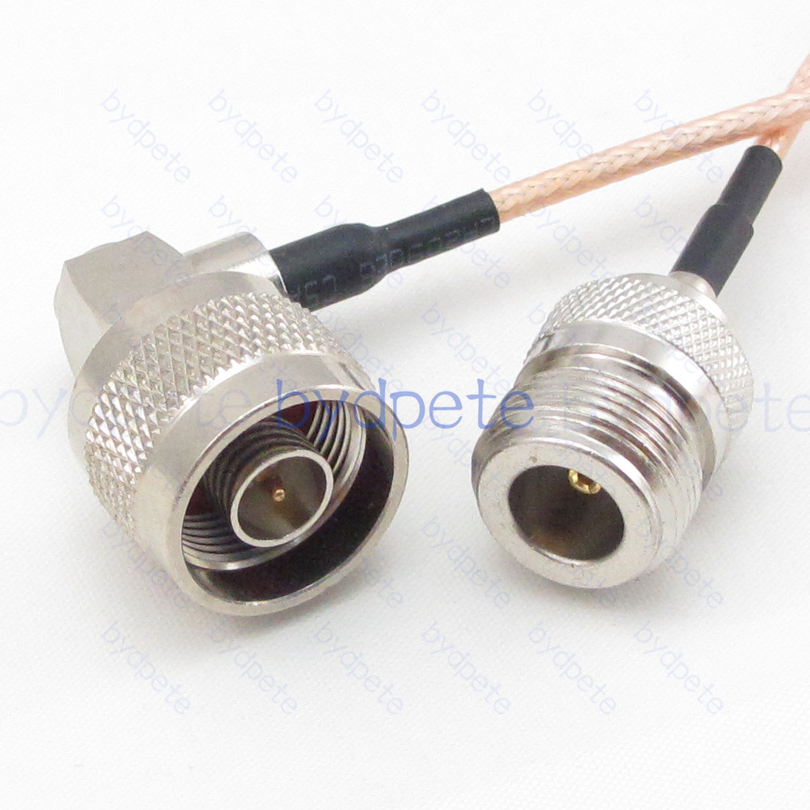 BPC030N316R1 N-Type Male Right Angle 90Degree Plug to N-Type Female Jack RG-316 Coaxial Cable N-Type Cable RG316 Assembly Coax Pigtial Jumper