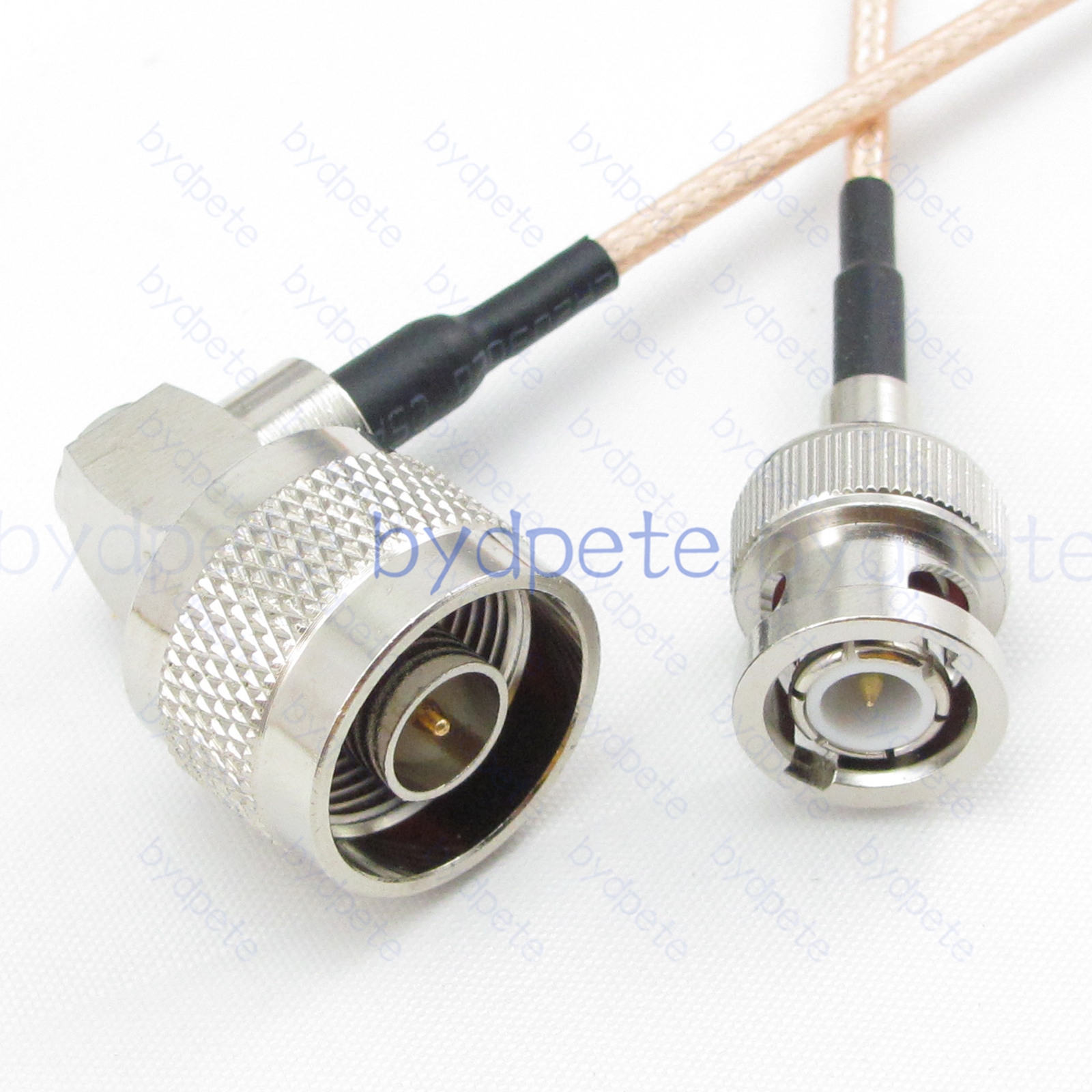 BPC033N316R1 N-Type Male Right Angle 90Degree Plug to BNC Male RG-316 Coaxial Cable N-Type Cable RG316 Assembly Coax Pigtial Jumper