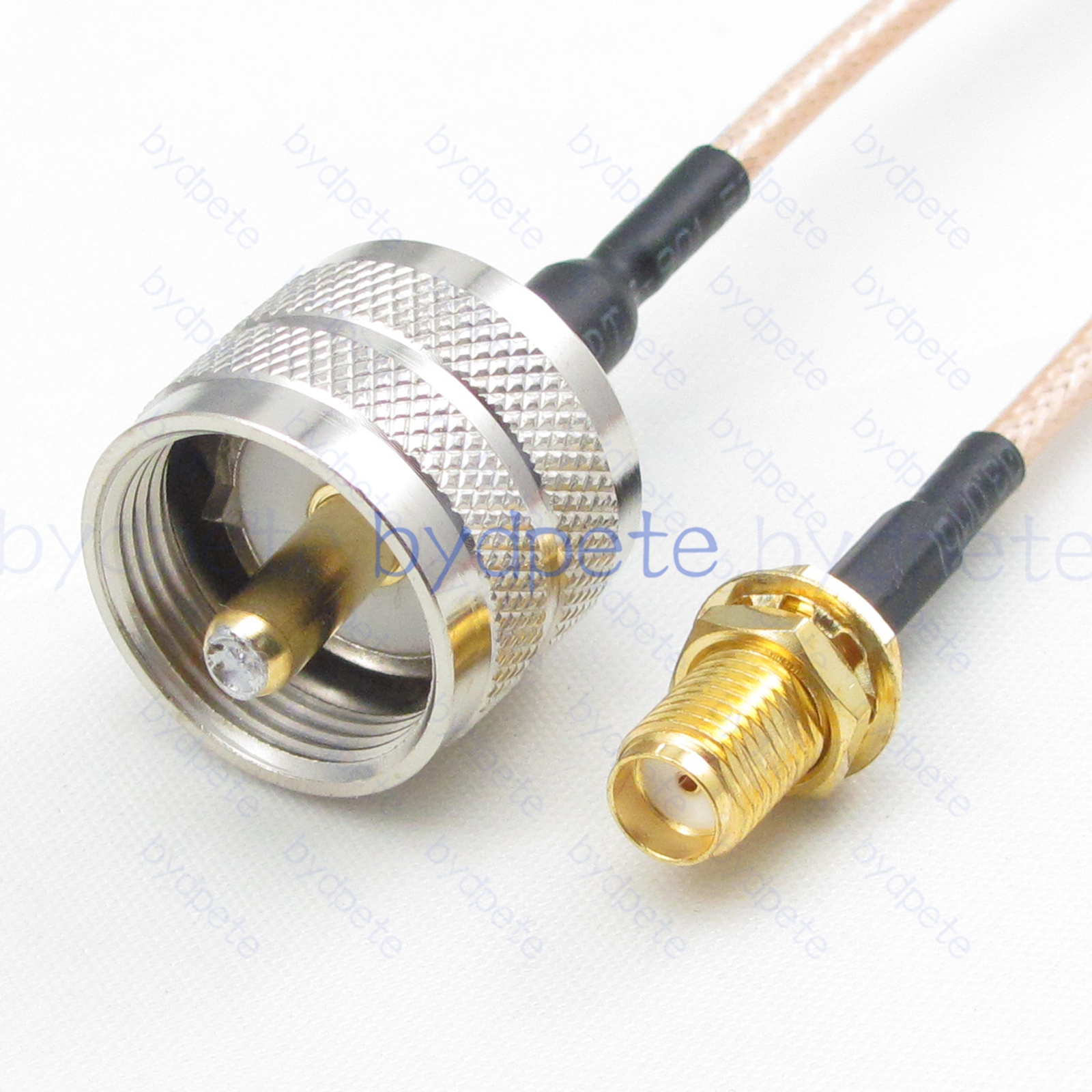 BPC042UHF316 UHF Male PL259 Plug to SMA Female jack RG-316 Coaxial Cable UHF Cable RG316 Assembly Coax Pigtial Jumper