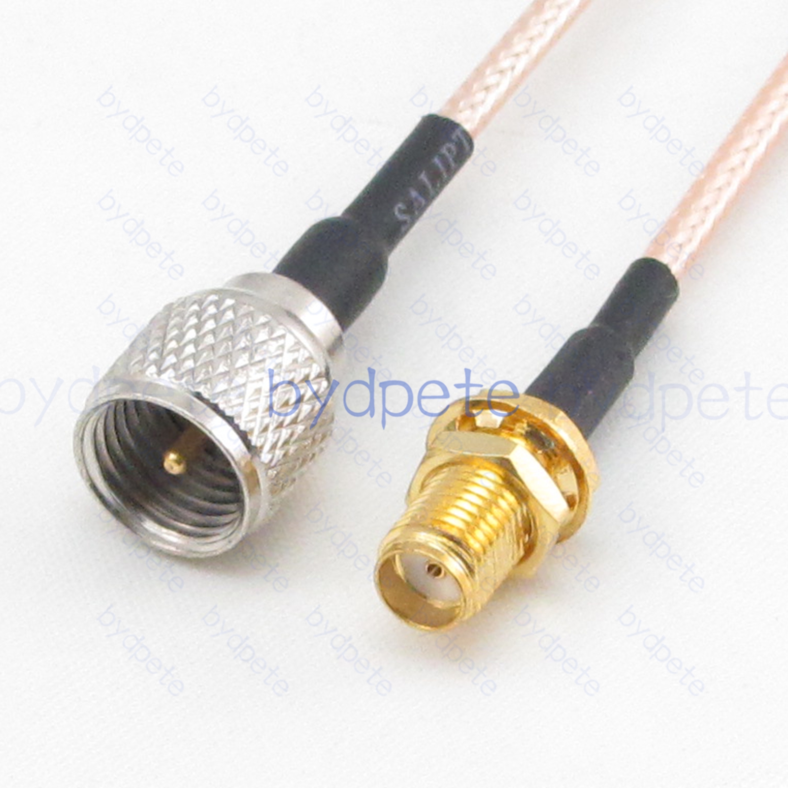 BPC042UHF316M1 Mini UHF Male Plug to SMA Female jack RG-316 Coaxial Cable UHF Cable RG316 Assembly Coax Pigtial Jumper