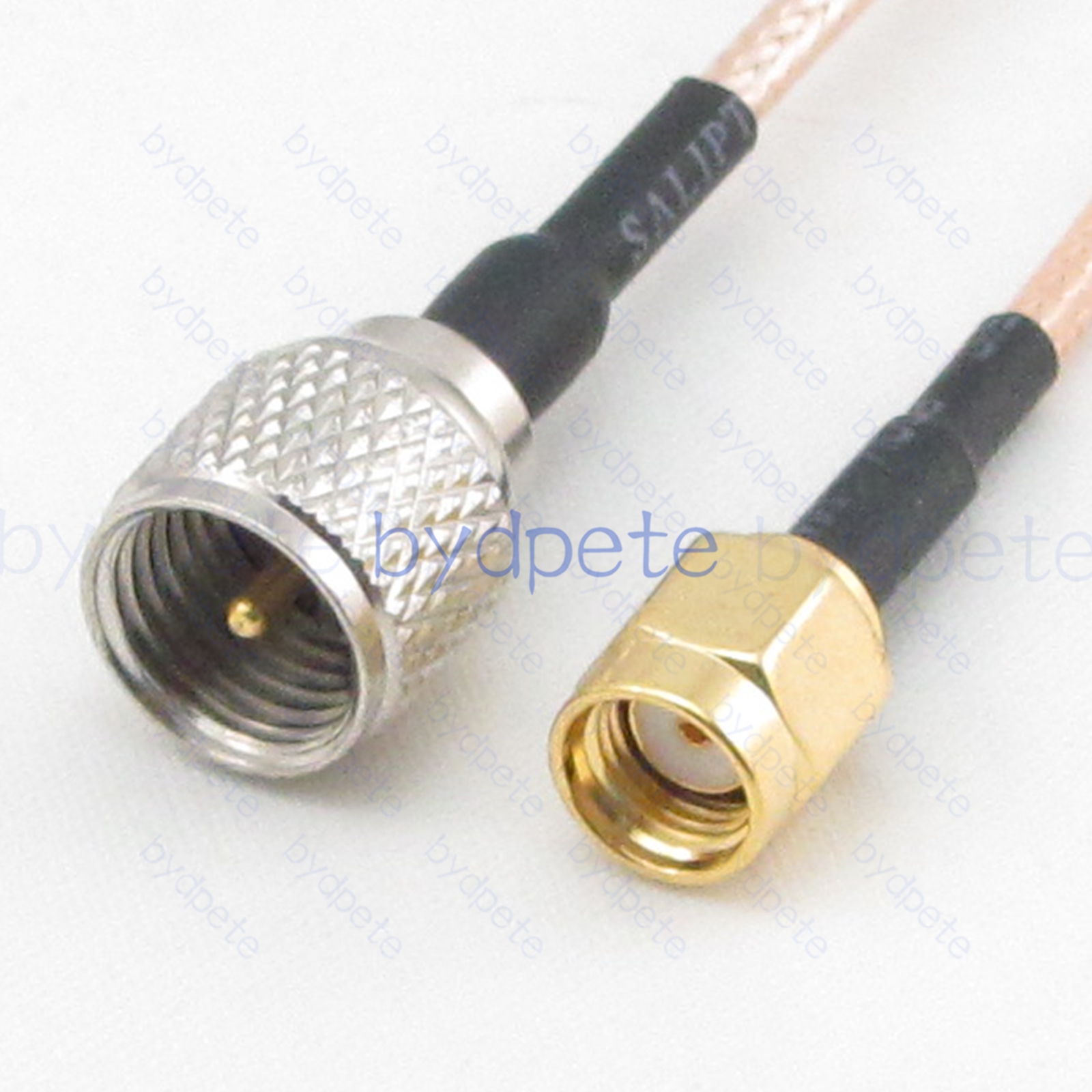 BPC043UHF316M1 Mini UHF Male PL259 Plug to RPSMA Male Reverse Polarity Plug RG-316 Coaxial Cable UHF Cable RG316 Assembly Coax Pigtial Jumper