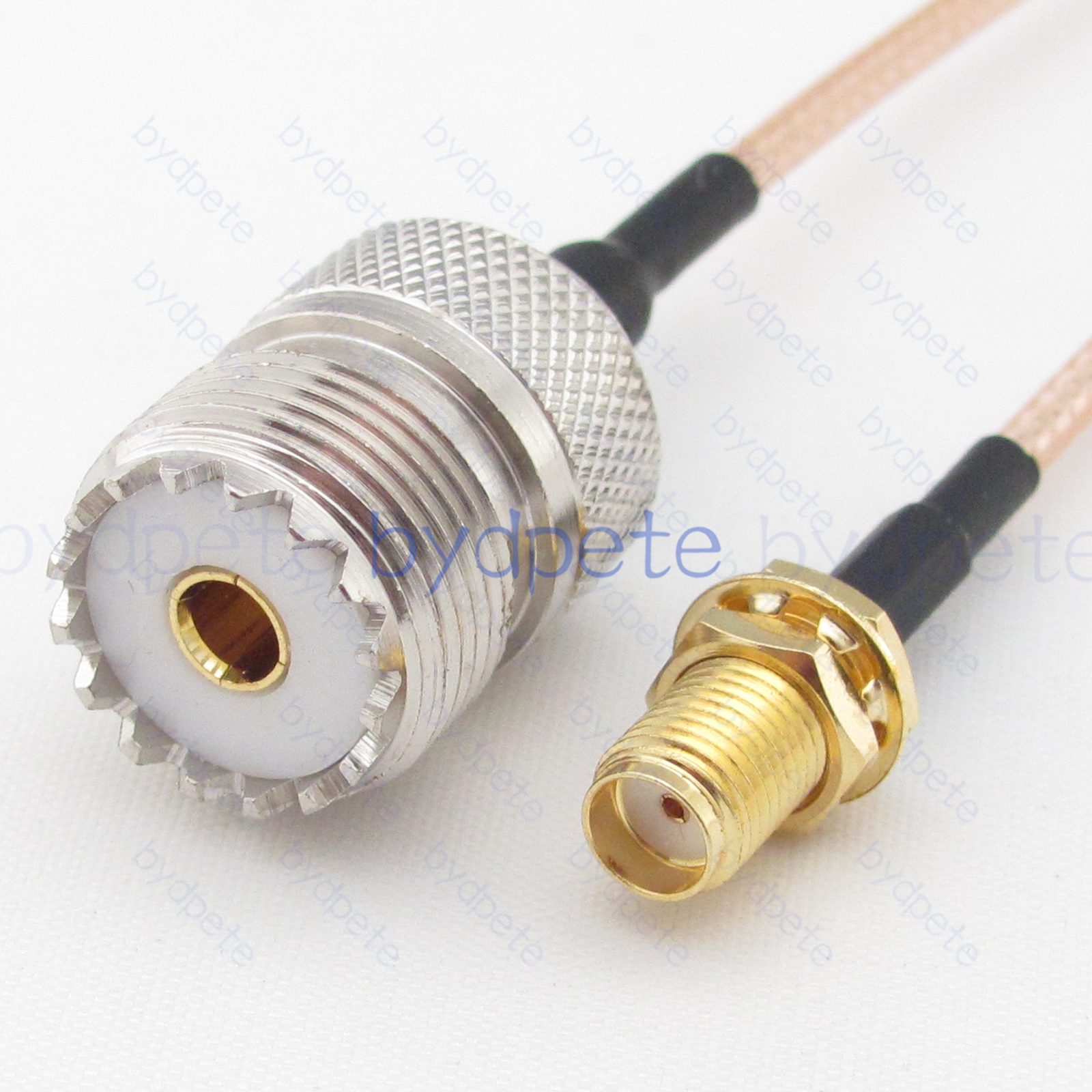 BPC046UHF316 UHF Female SO239 Jack to SMA Female RG-316 Coaxial Cable UHF Cable RG316 Assembly Coax Pigtial Jumper