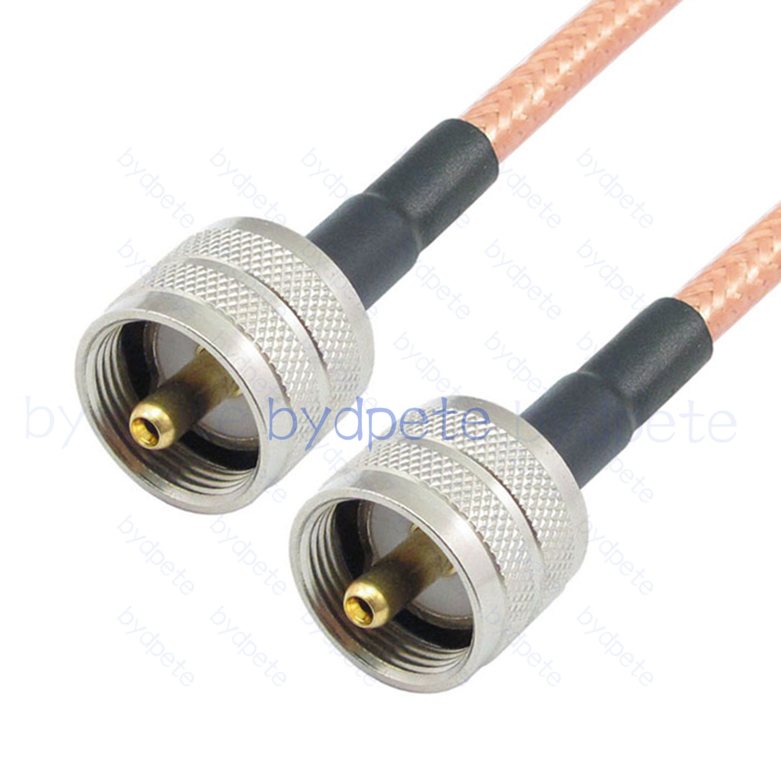 BPC049UHF142 UHF Male PL259 Plug to UHF Male PL259 RG-142 Coaxial Cable UHF Cable RG142 Assembly Coax Pigtial Jumper