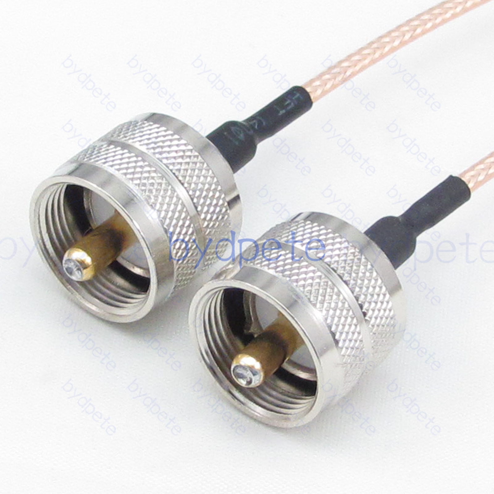 BPC049UHF316 UHF Male PL259 Plug to UHF Male PL259 RG-316 Coaxial Cable UHF Cable RG316 Assembly Coax Pigtial Jumper