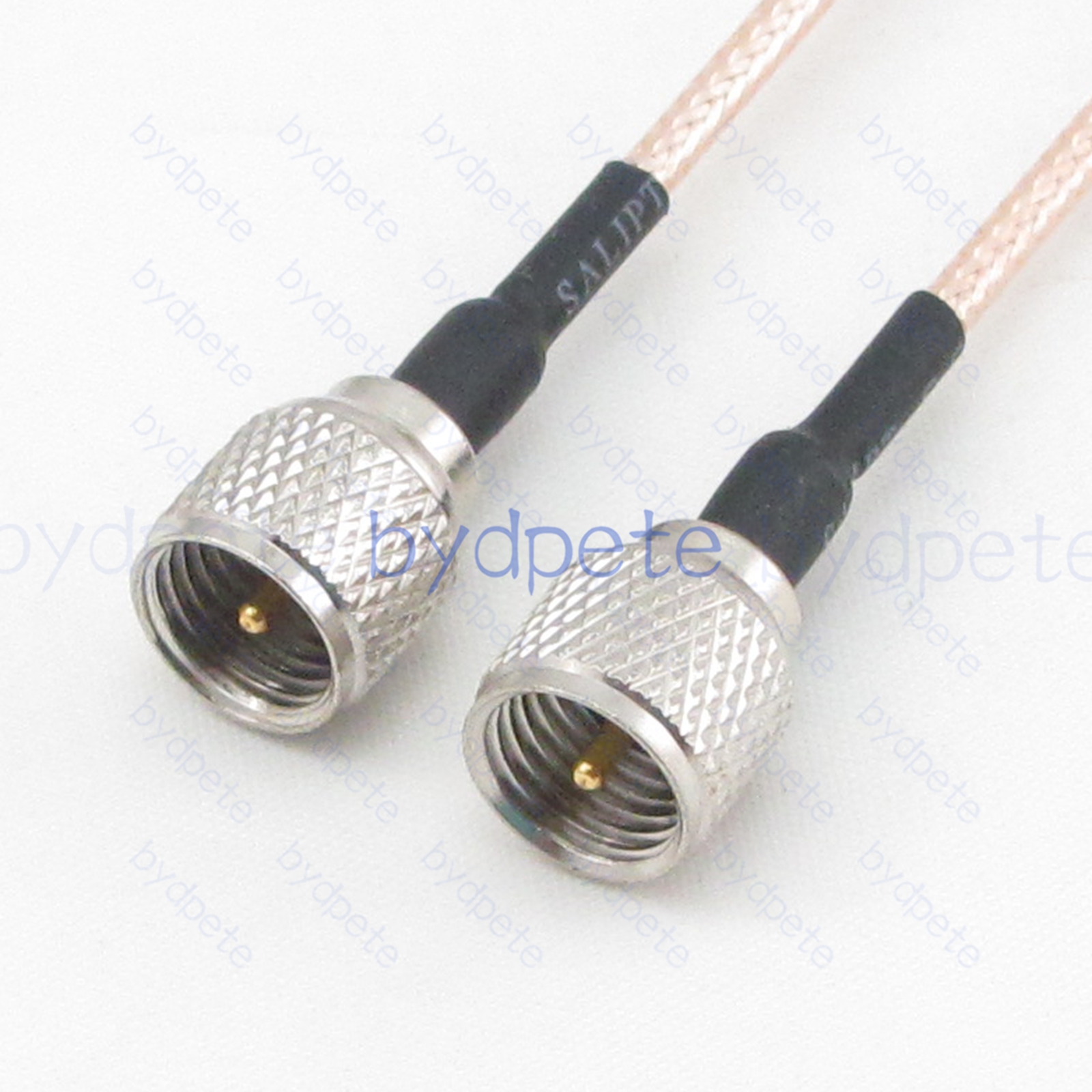 BPC049UHF316MM Mini UHF Male PL259 Plug to Mini UHF Male PL259 RG-316 Coaxial Cable UHF Cable RG316 Assembly Coax Pigtial Jumper