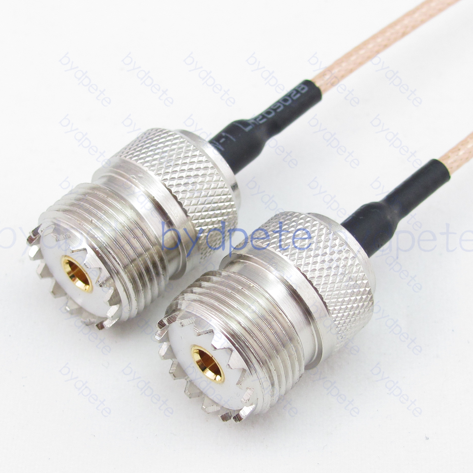BPC051UHF316 UHF Female SO239 Jack to UHF Female SO239 RG-316 Coaxial Cable UHF Cable RG316 Assembly Coax Pigtial Jumper