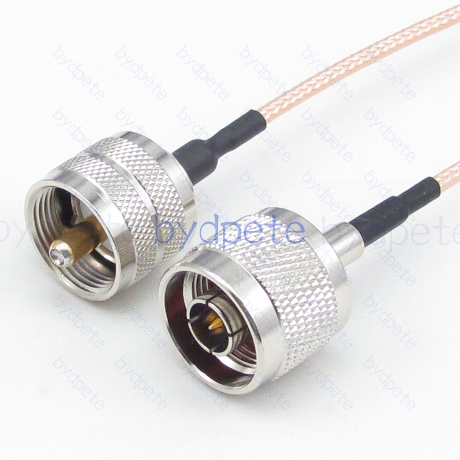 BPC052UHF316 UHF Male PL259 Plug to N-Type Male RG-316 Coaxial Cable UHF Cable RG316 Assembly Coax Pigtial Jumper