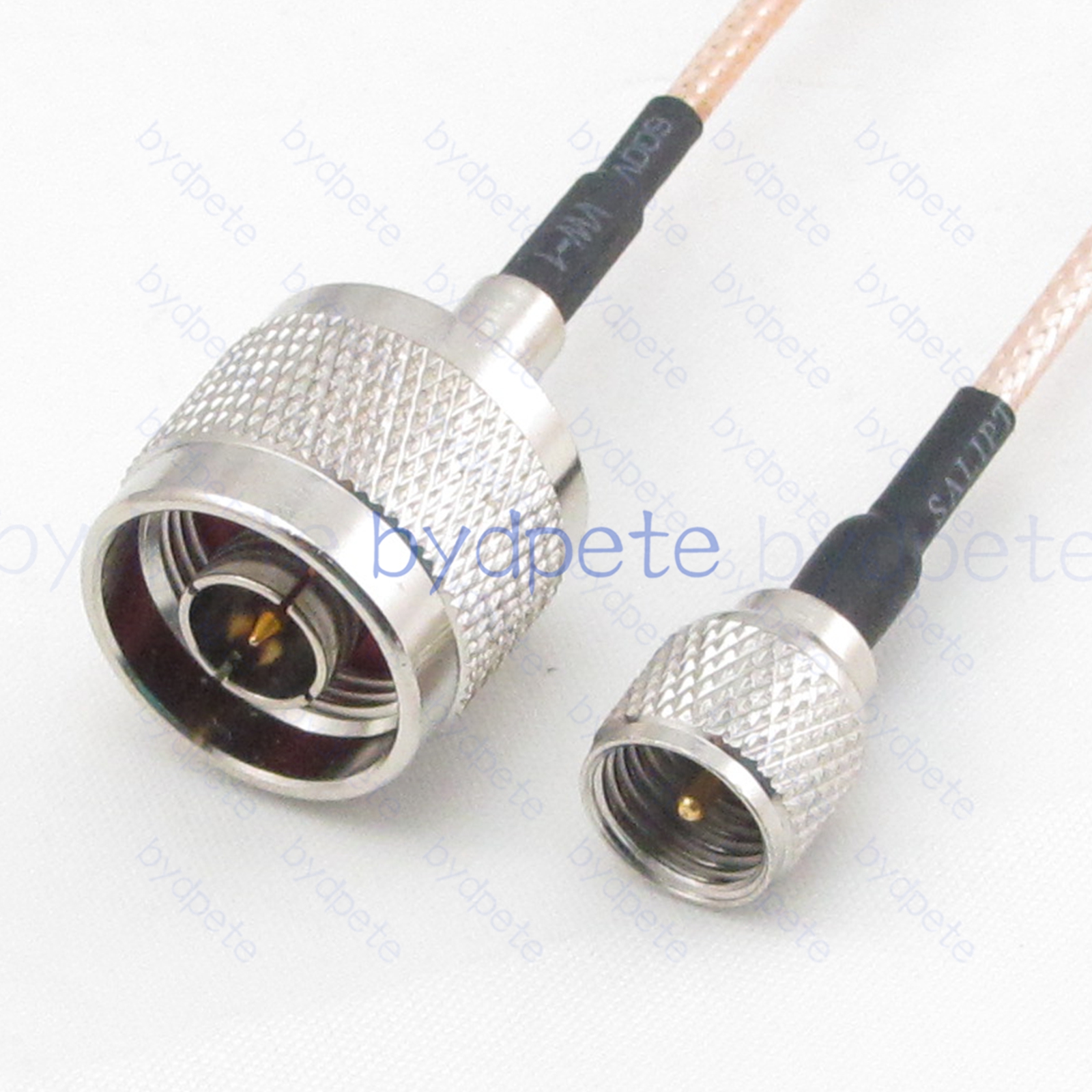 BPC052UHF316M1 Mini UHF Male PL259 Plug to N-Type Male RG-316 Coaxial Cable UHF Cable RG316 Assembly Coax Pigtial Jumper