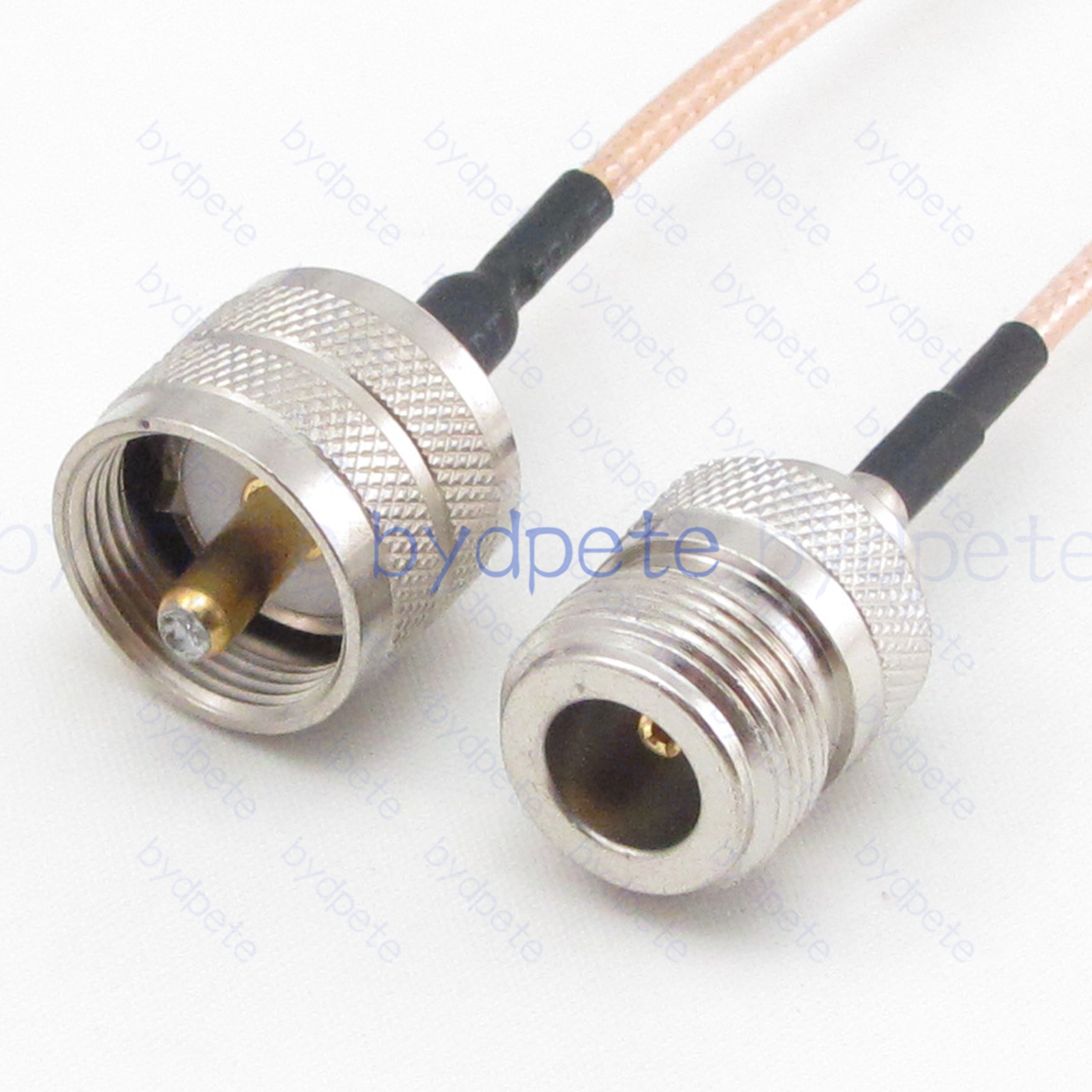 BPC053UHF316 UHF Male PL259 Plug to N-Type Female RG-316 Coaxial Cable UHF Cable RG316 Assembly Coax Pigtial Jumper