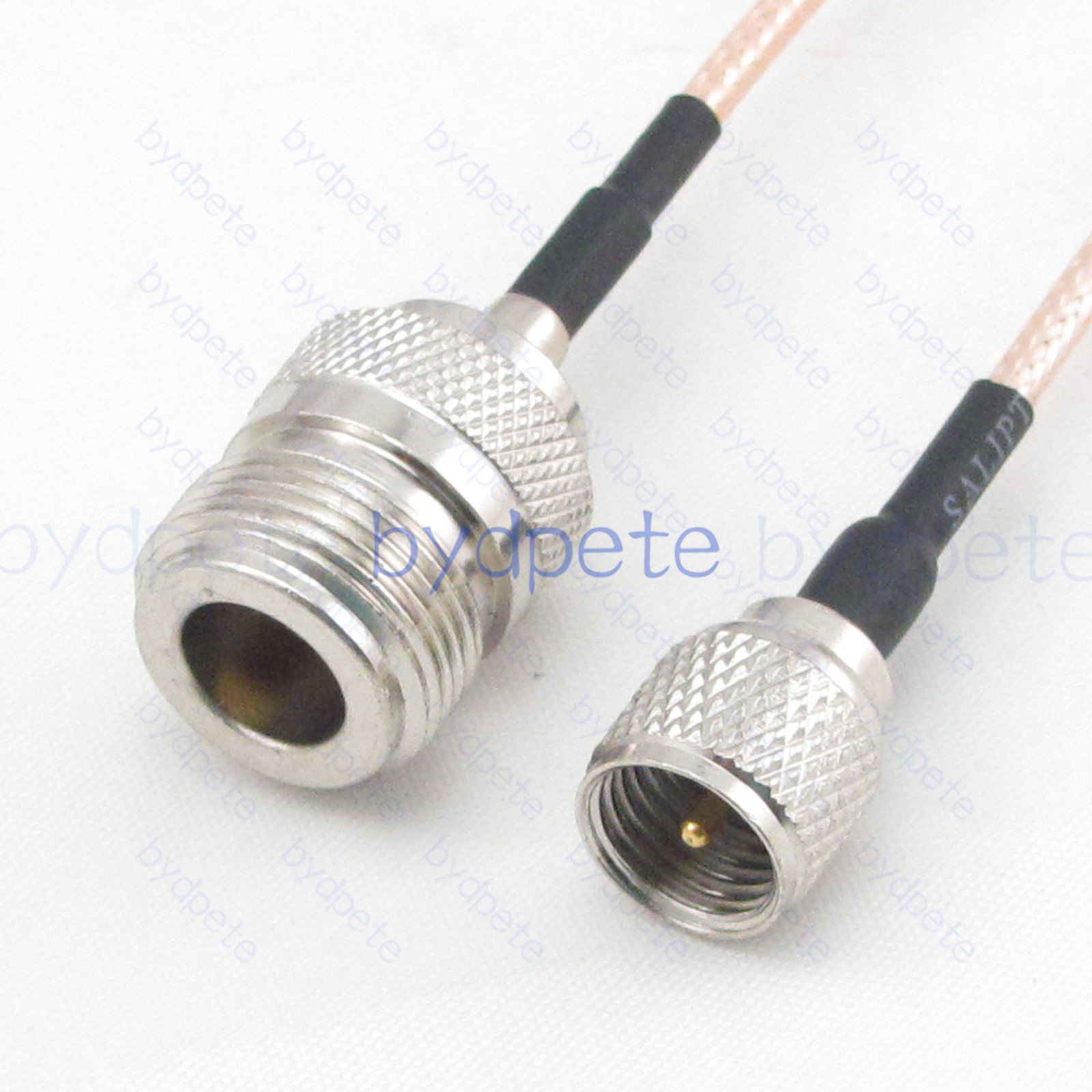 BPC053UHF316M1 Mini UHF Male PL259 Plug to N-Type Female RG-316 Coaxial Cable UHF Cable RG316 Assembly Coax Pigtial Jumper