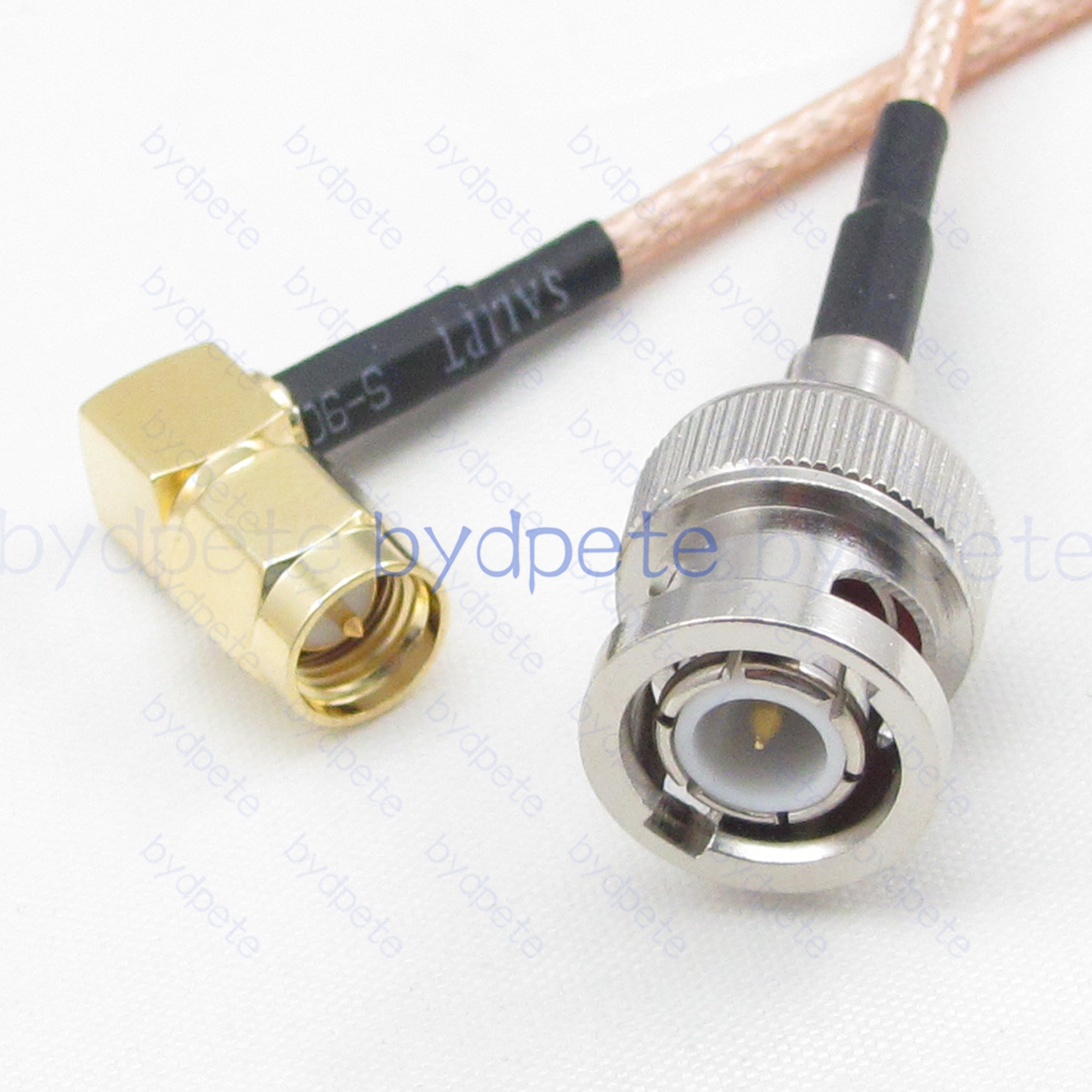 BPC061BNC316R2 BNC Male Plug to SMA Male Right Angle 90Degree Plug RG-316 Coaxial Cable BNC Cable RG316 Assembly Coax Pigtial Jumper