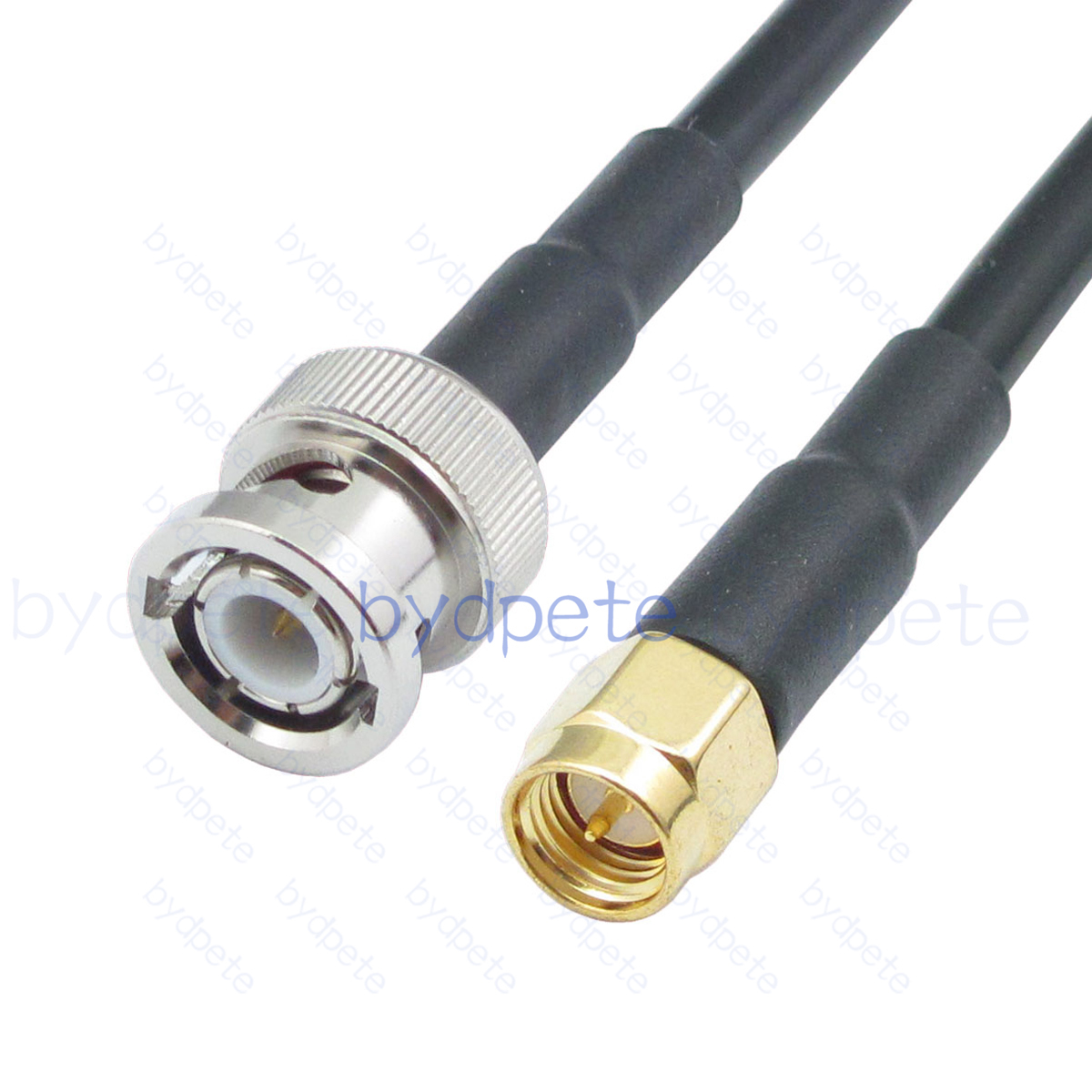 BNC male plug to SMA male plug RF Pigtail Caoxial Jumper Cable RG58 Low Loss BPC061BNC58