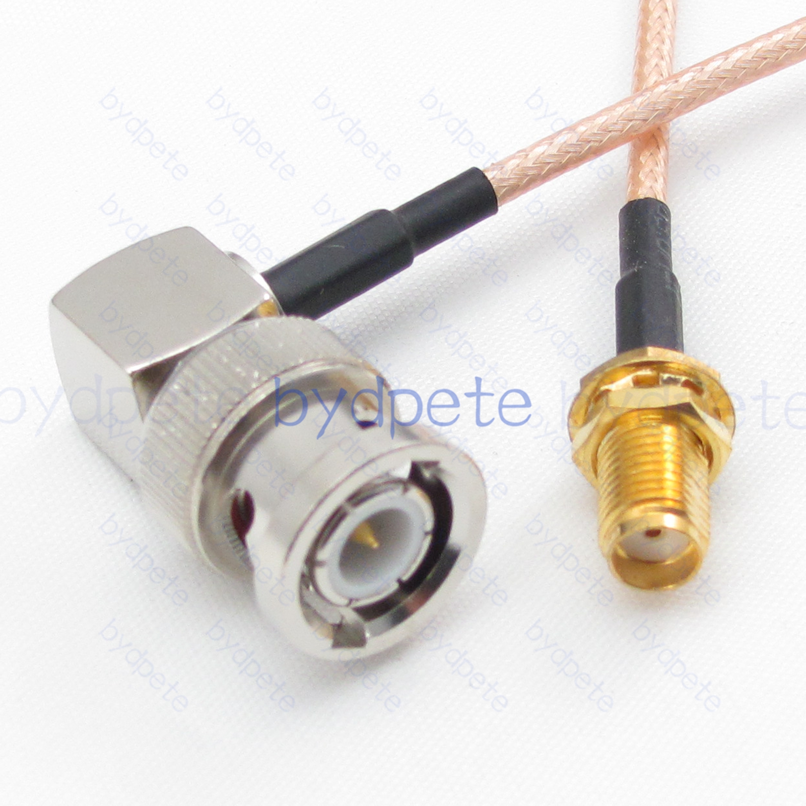 BPC062BNC316R1 BNC Male Right Angle 90Degree Plug to SMA Female Jack RG-316 Coaxial Cable BNC Cable RG316 Assembly Coax Pigtial Jumper